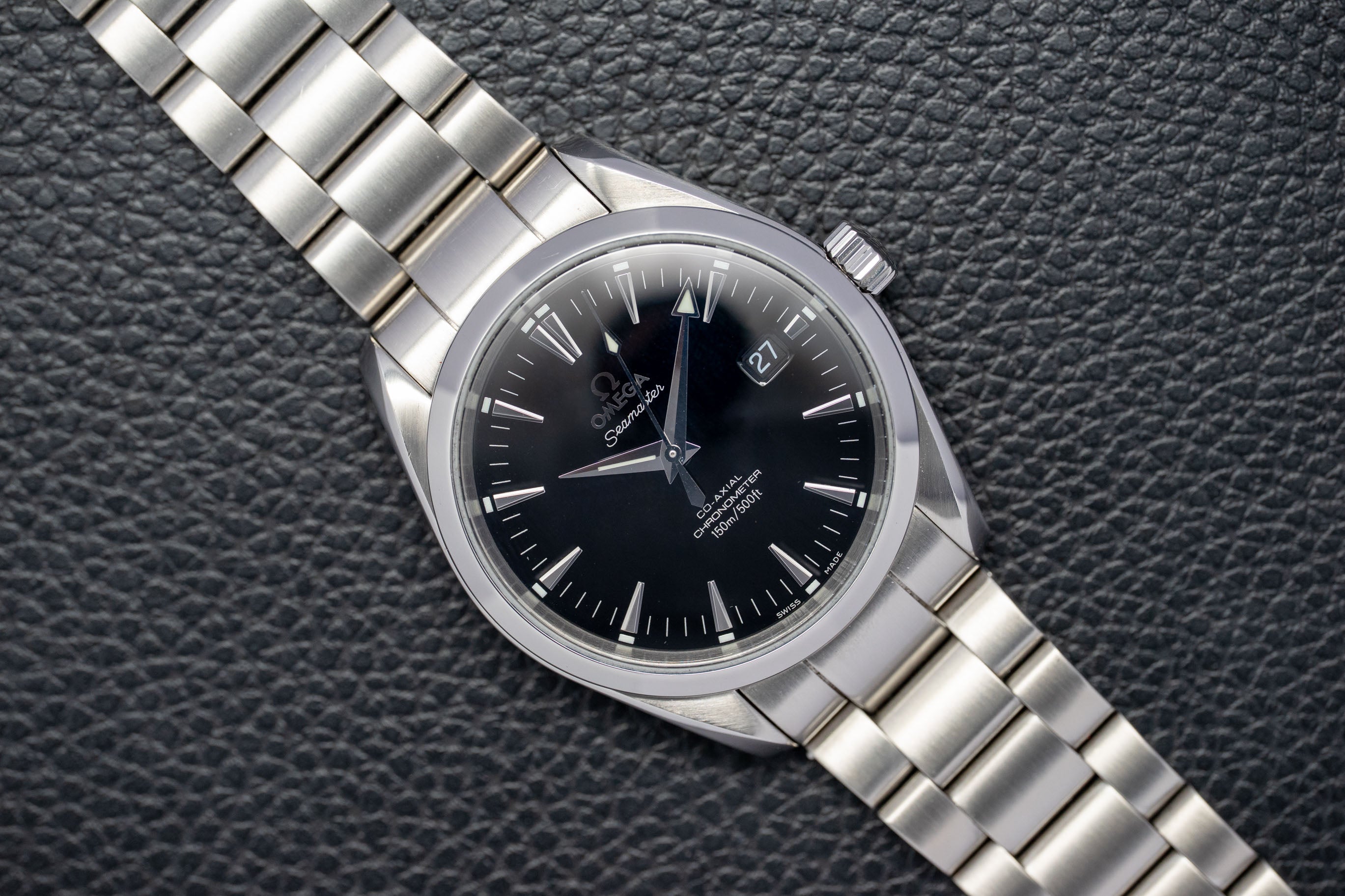 Omega Seamaster Aqua Terra 2503.50 Complete Set 2005 Box + Papers