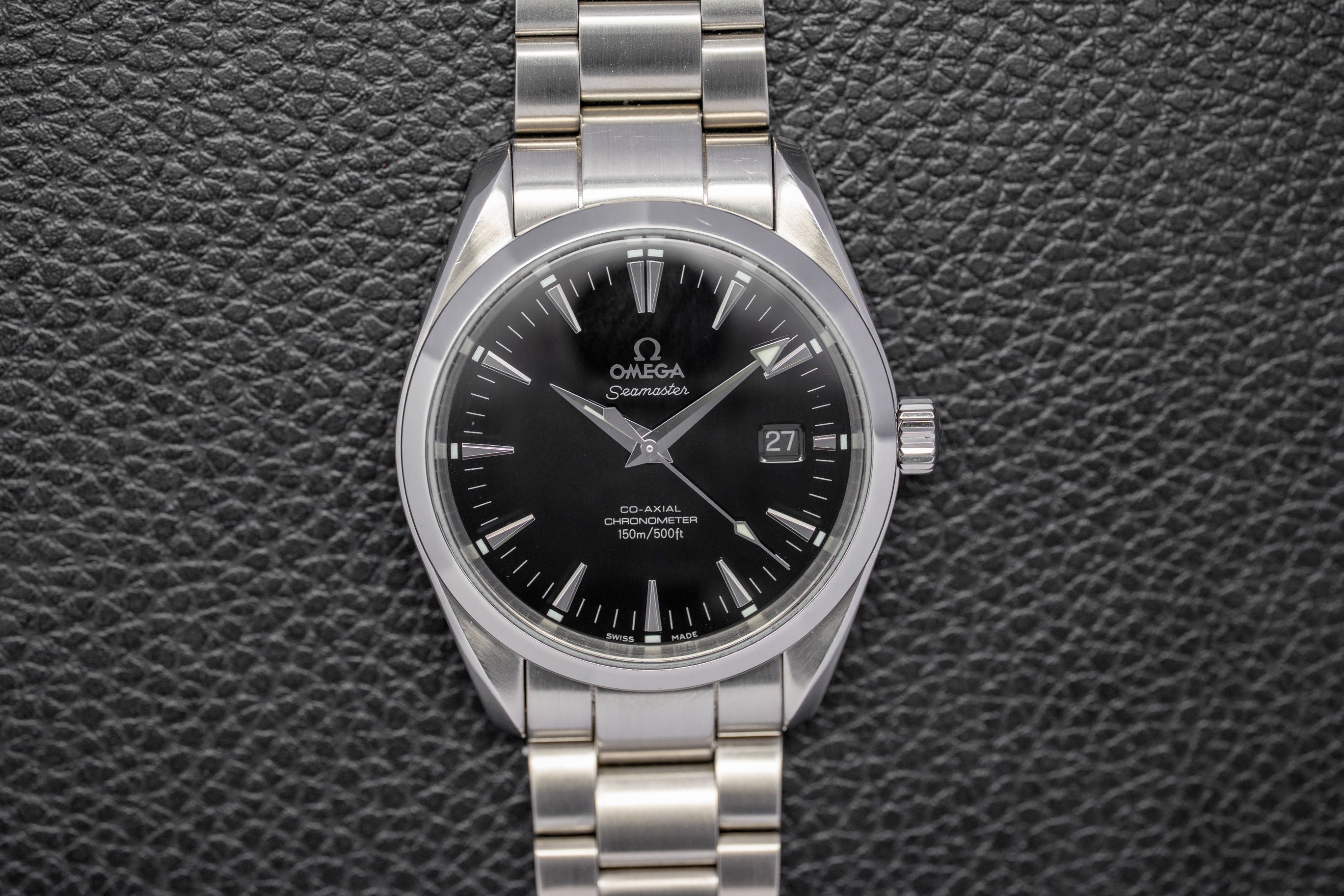 Omega Seamaster Aqua Terra 2503.50 Complete Set 2005 Box + Papers