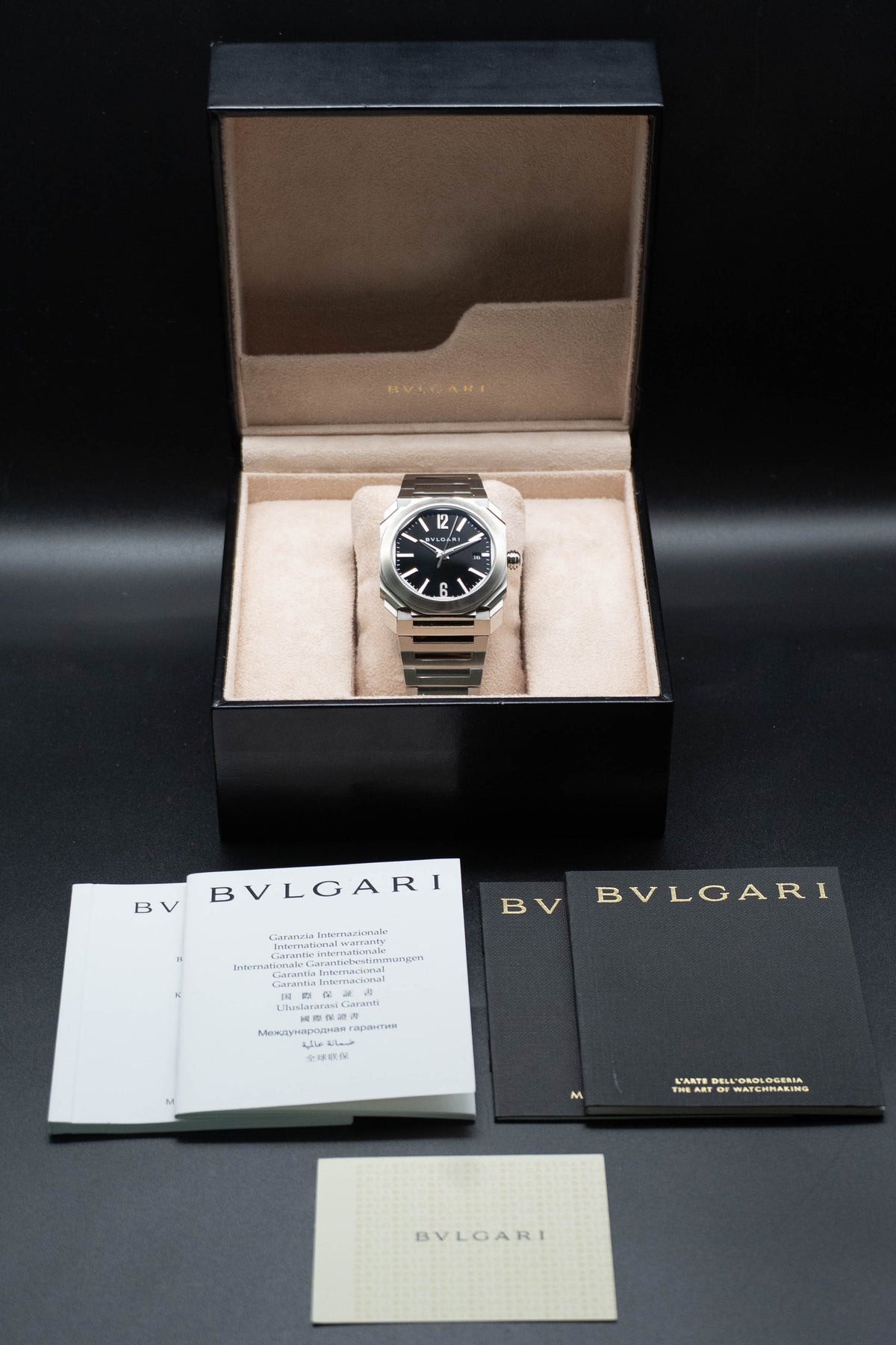 Bulgari Octo BGO38S Fullset 2016 Box+Papers