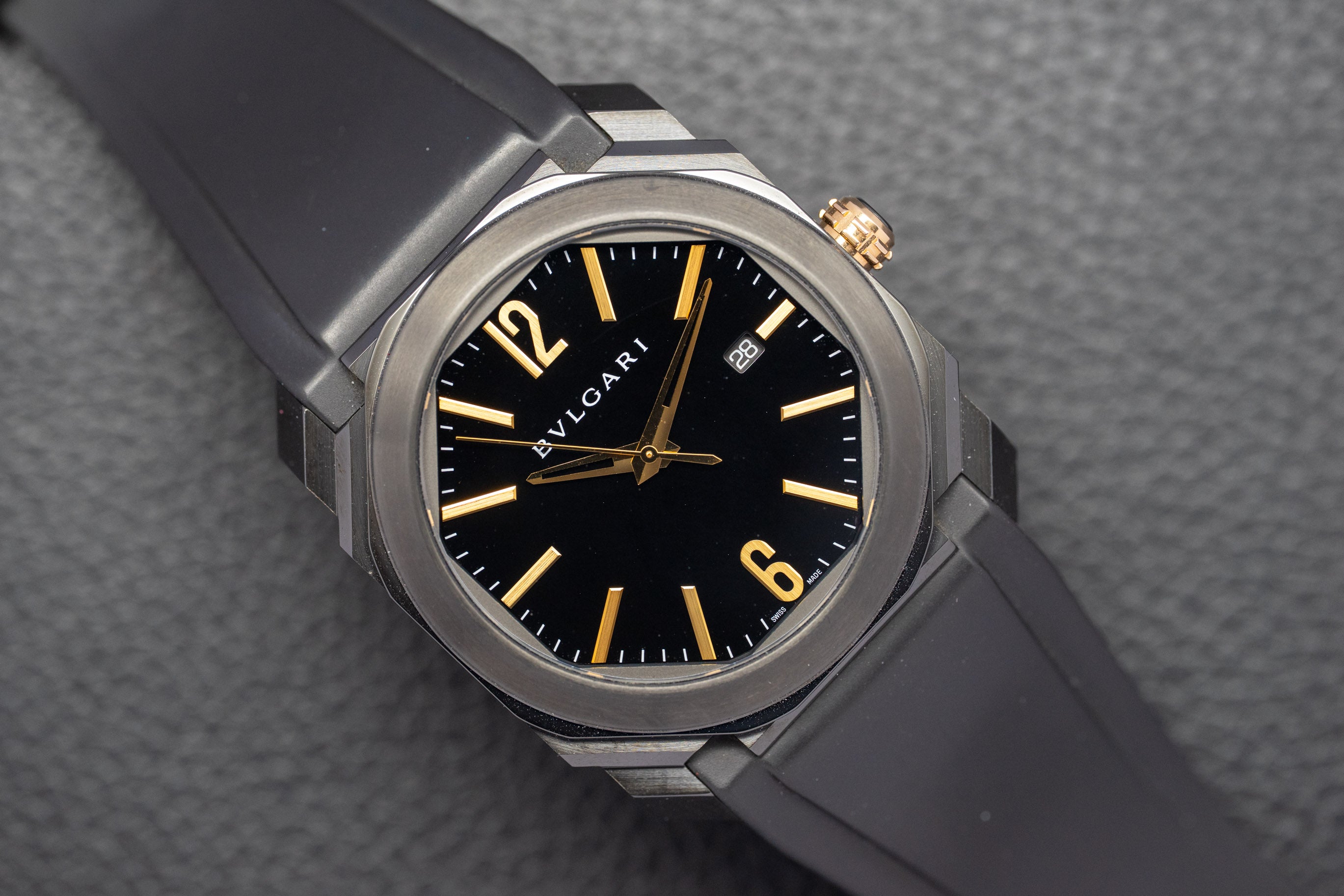 Bulgari Octo BGO38S Complete Set 2016 Box + Papers