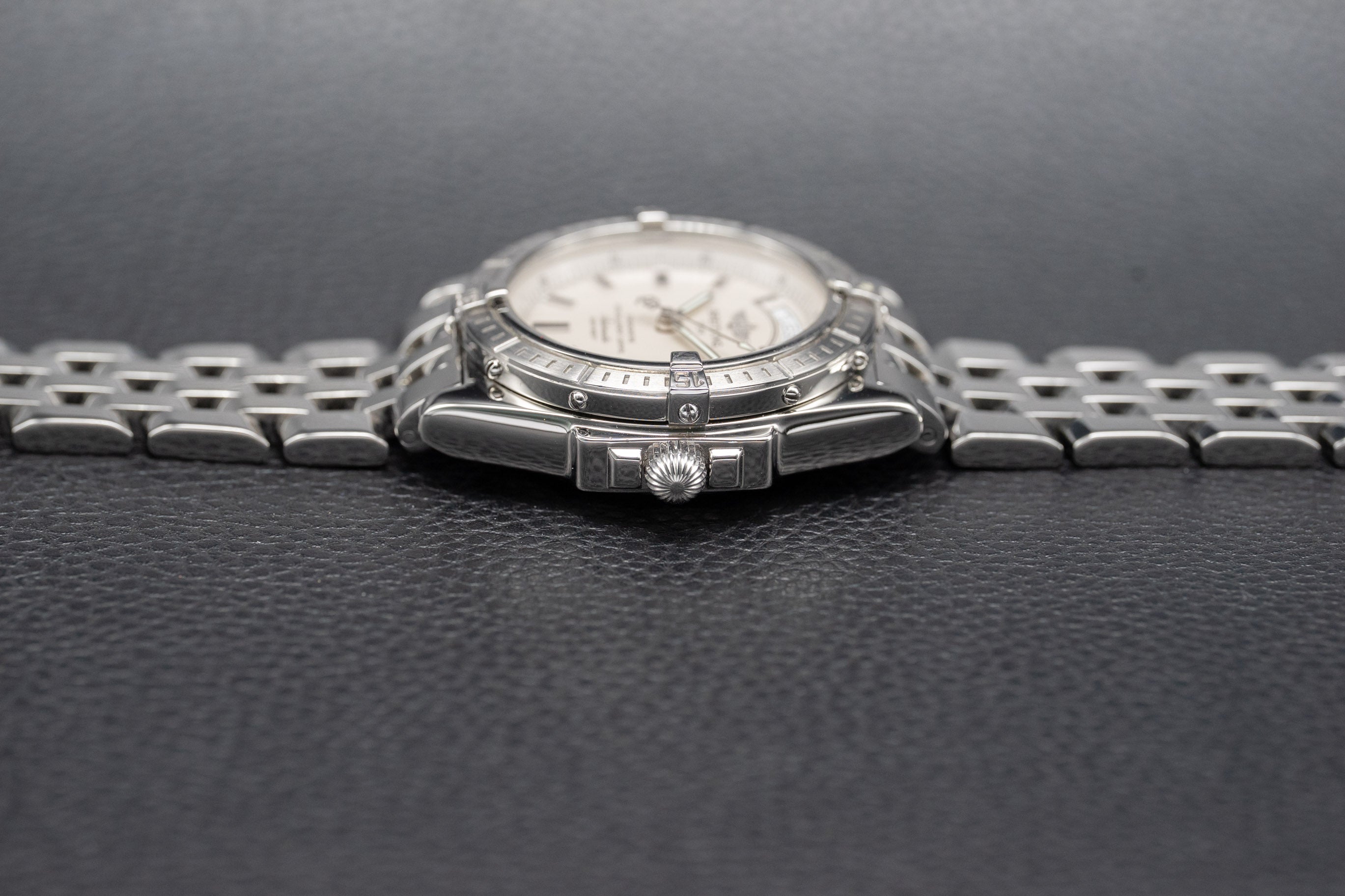 Breitling Colt Automatic A45355, cadran argenté, 2005