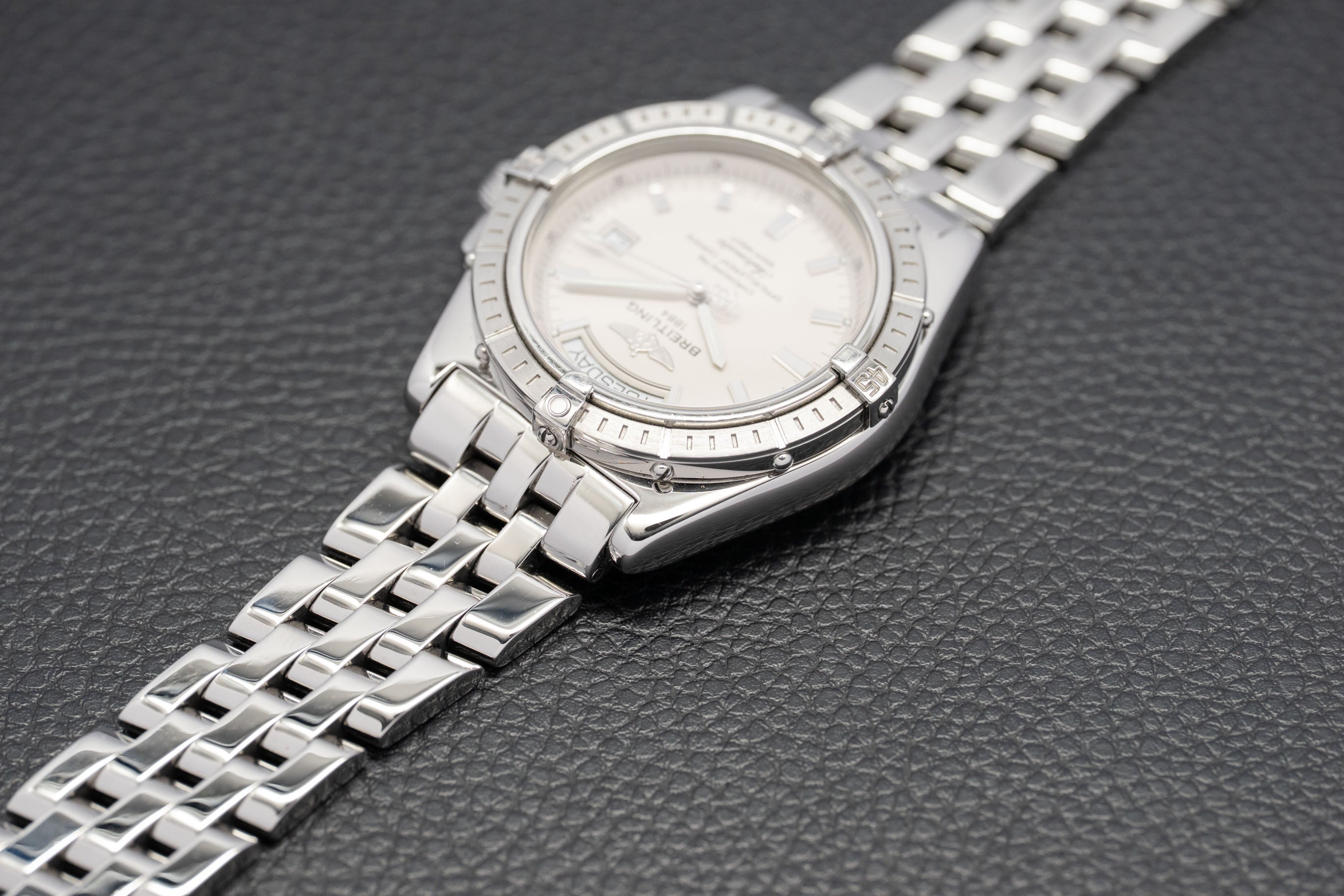 Breitling Colt Automatic A45355, cadran argenté, 2005