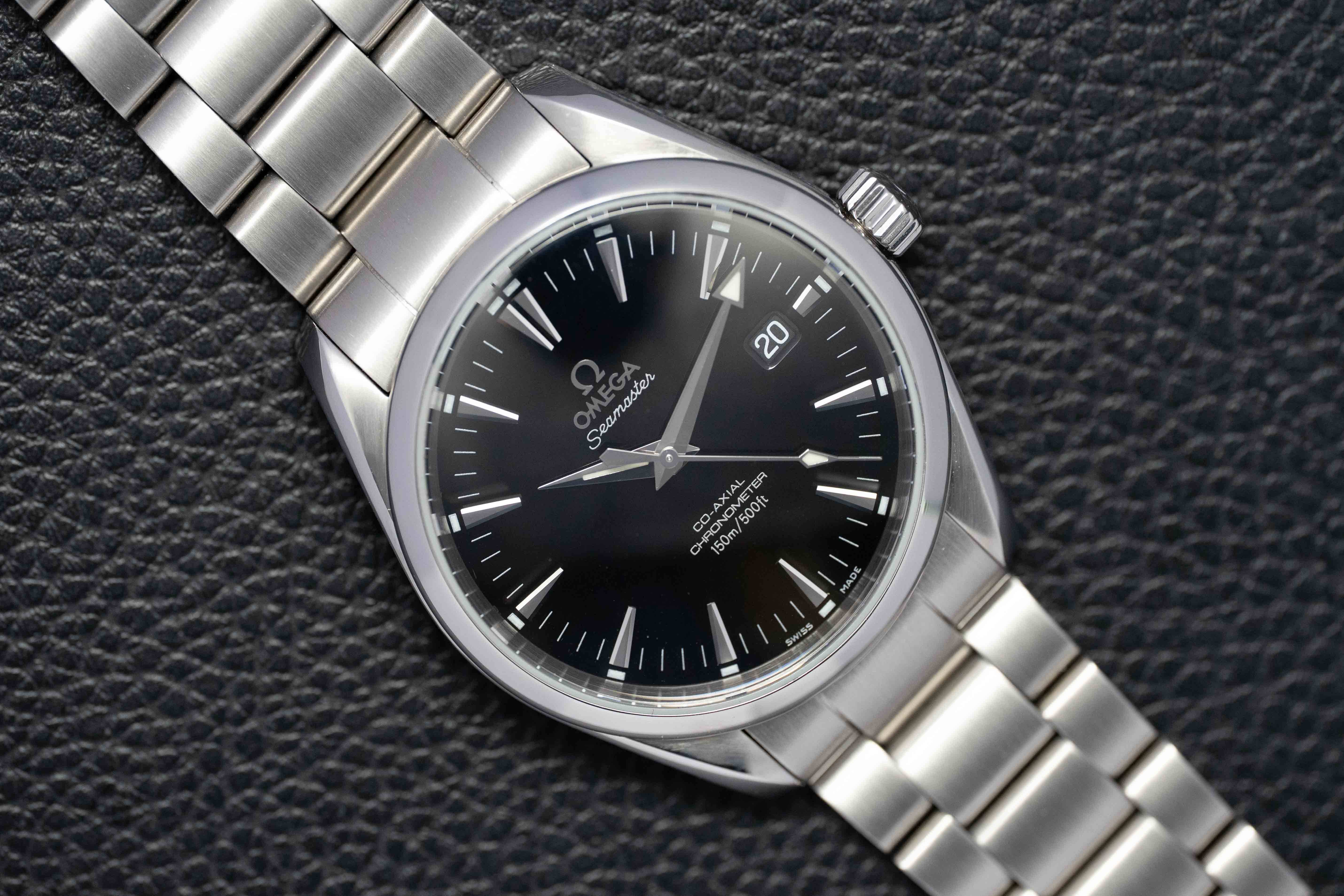 Omega Seamaster Aqua Terra 2503.50 con esfera negra, 2008