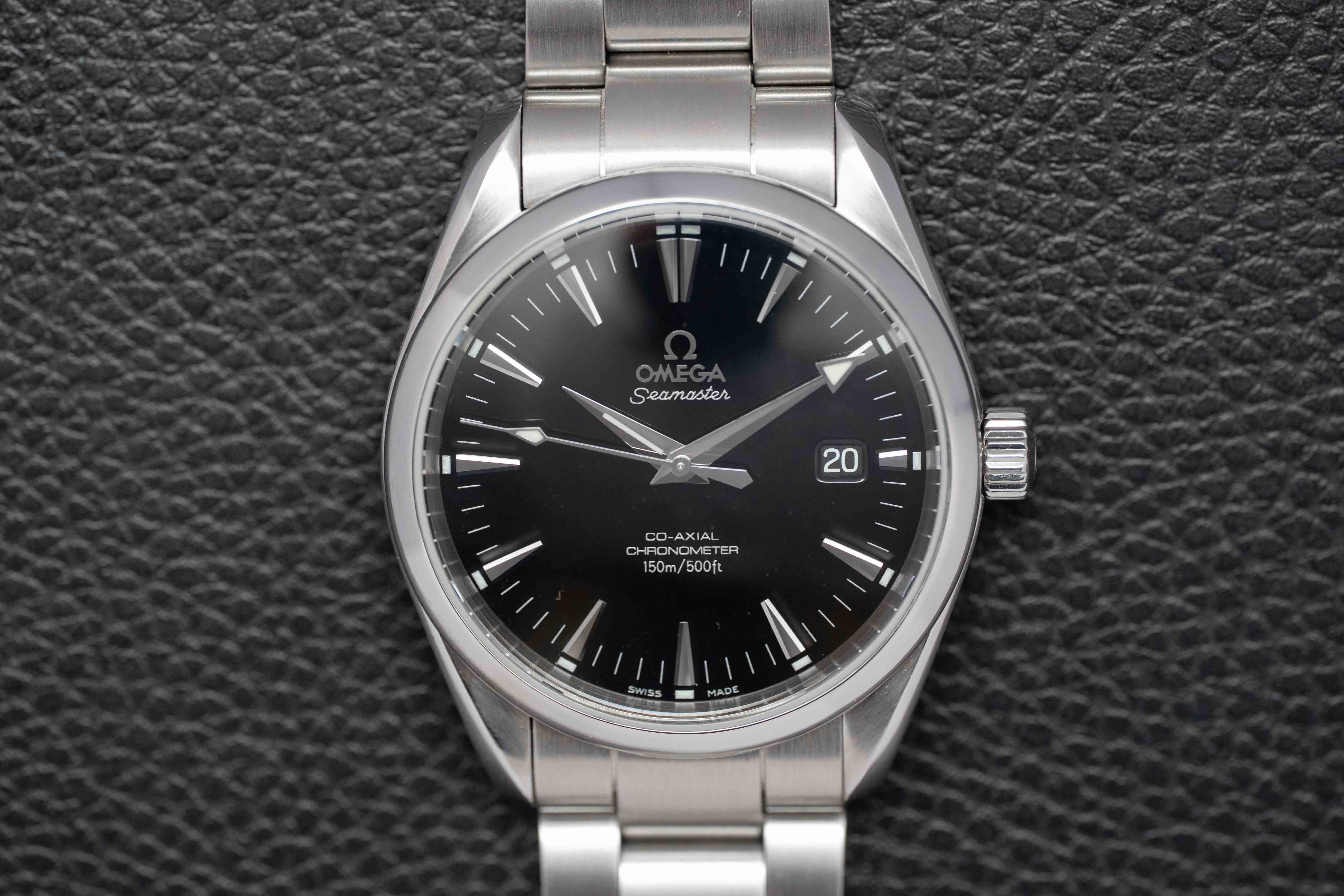 Omega Seamaster Aqua Terra 2503.50 con esfera negra, 2008