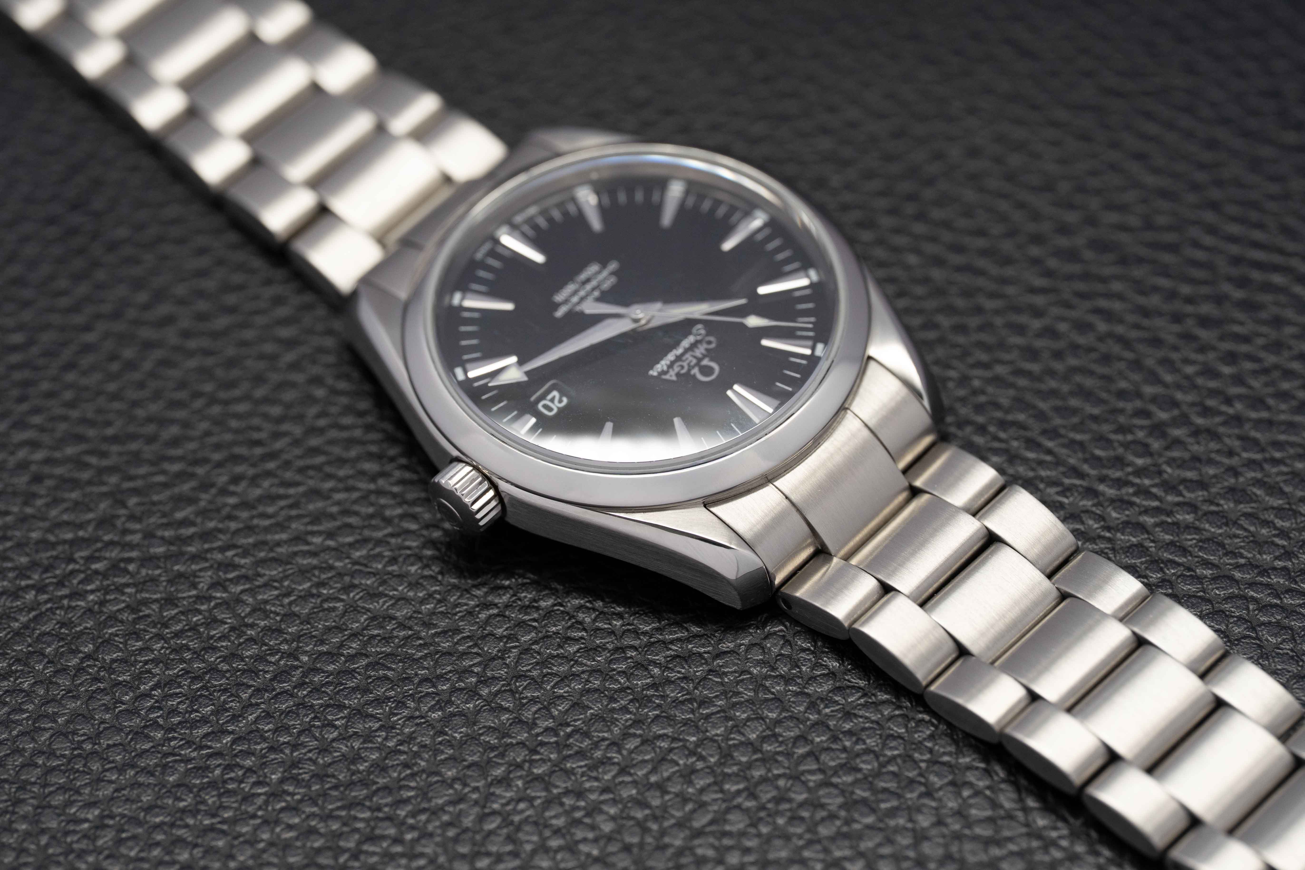 Omega Seamaster Aqua Terra 2503.50 con esfera negra, 2008