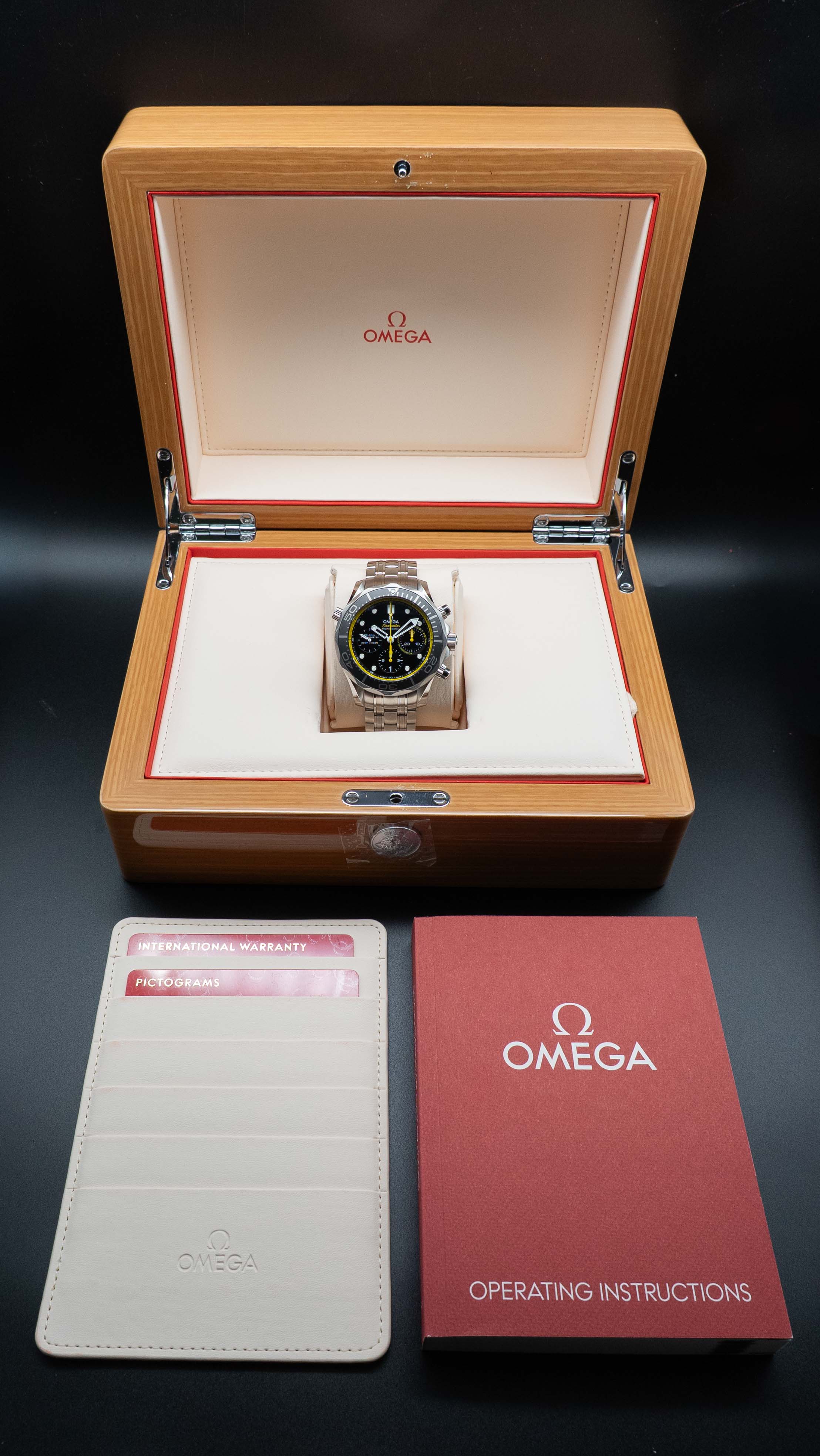 Omega Seamaster Diver 300 212.30.44.50.01.002 Complete Set 2022 Box + Papers