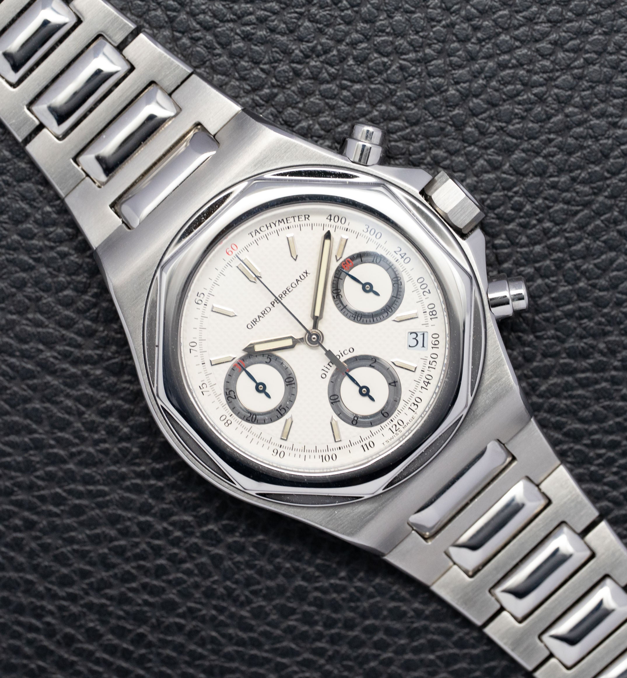 Girard-Perregaux Laureato Olympico 80170 Set completo 2000 con scatola e documenti