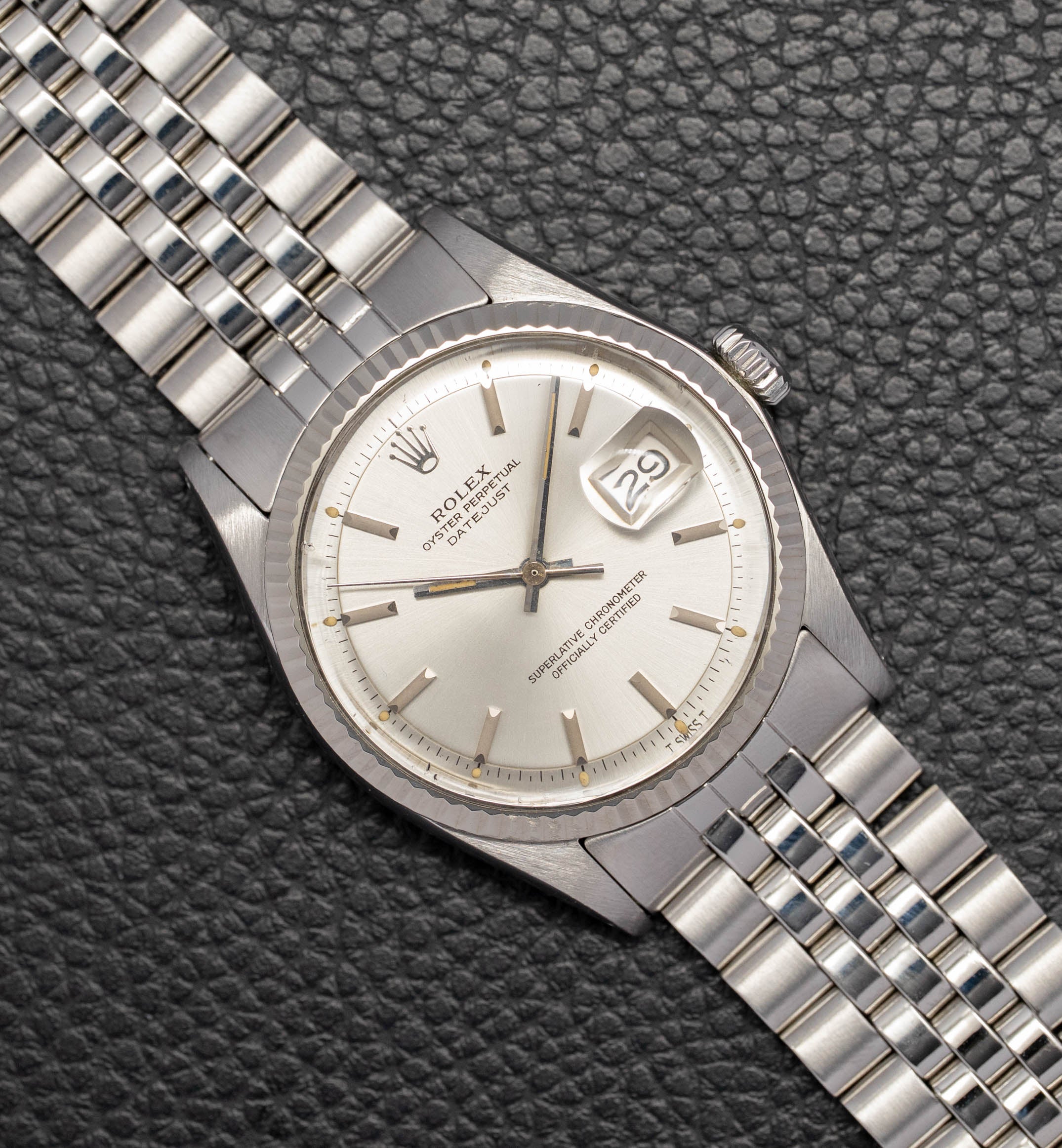 Rolex Datejust 36 1601 Silver Dial 1970