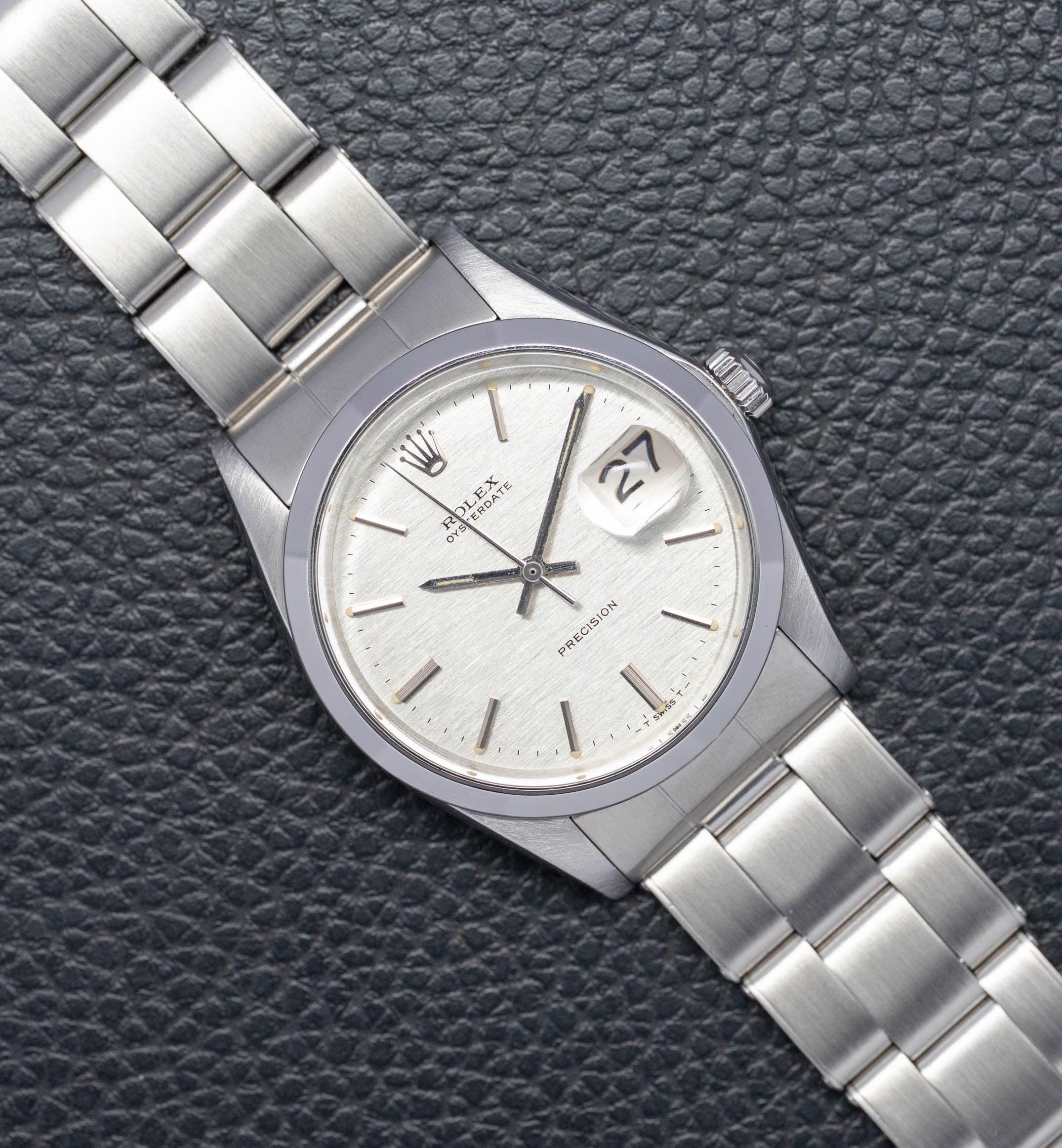 Rolex Oysterdate 6694 with Silver Dial, 1970