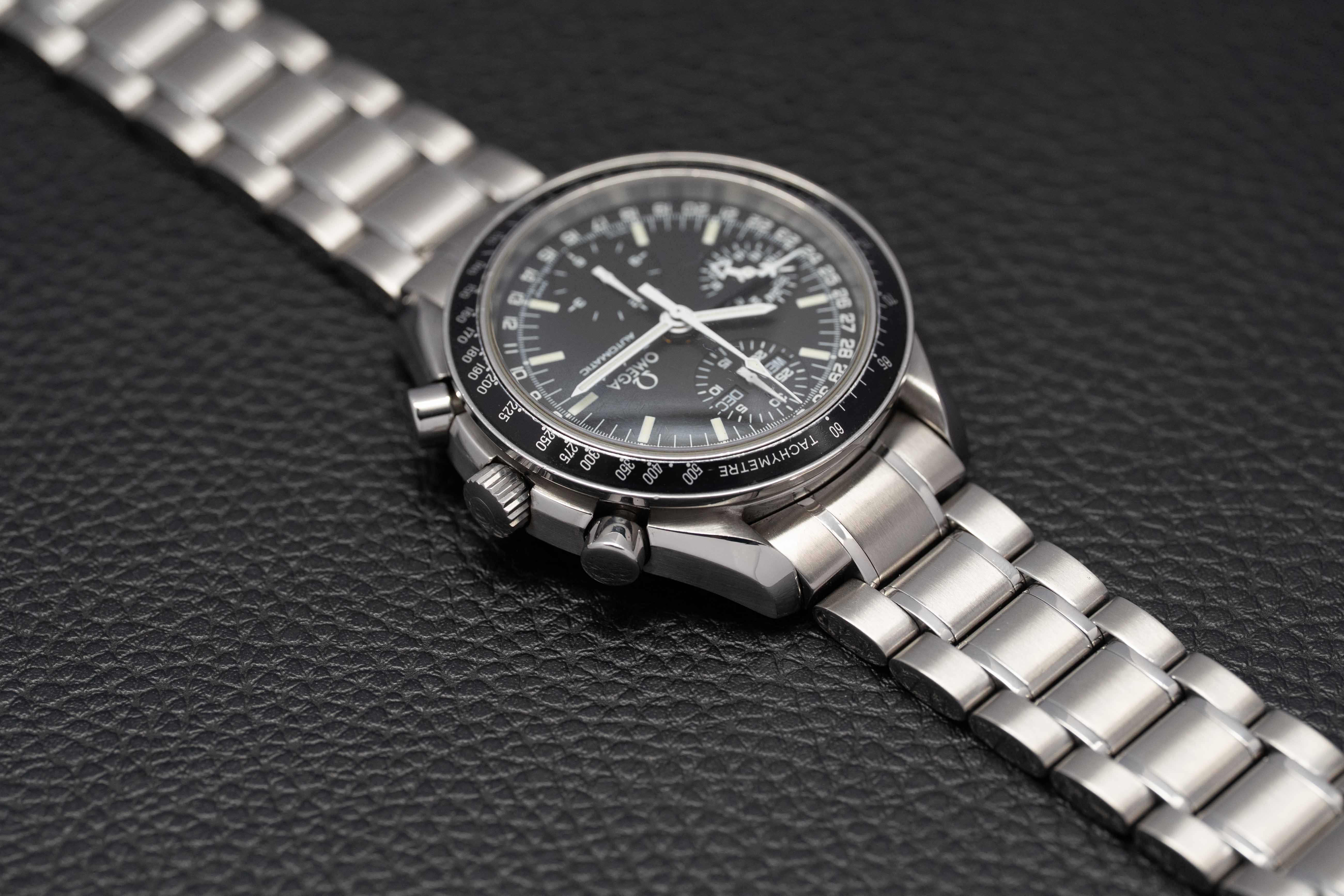 Omega Speedmaster Day Date 3520.50 con esfera negra, 1998