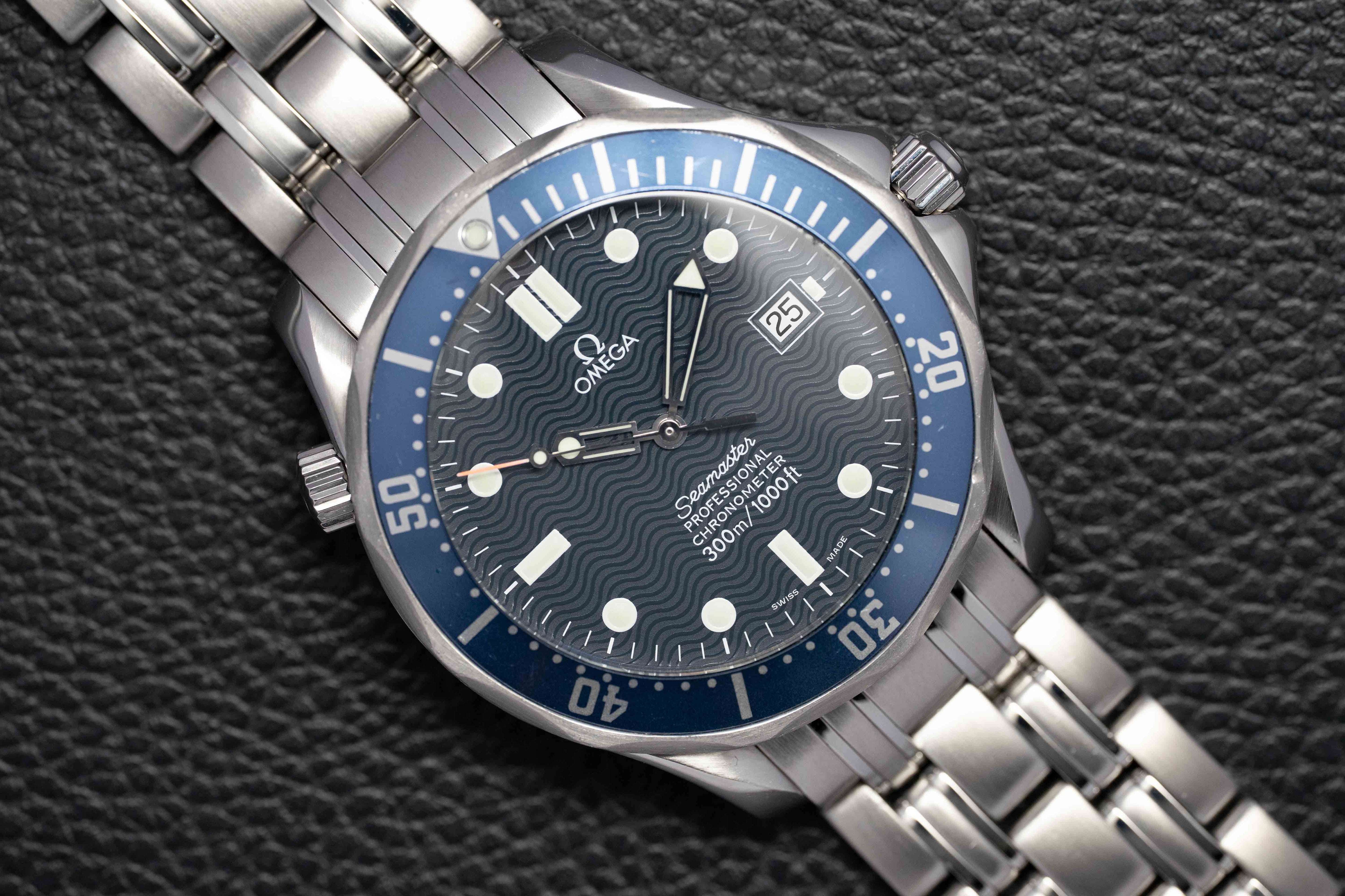Omega Seamaster Diver 300 2531.80 Blue Dial 1999