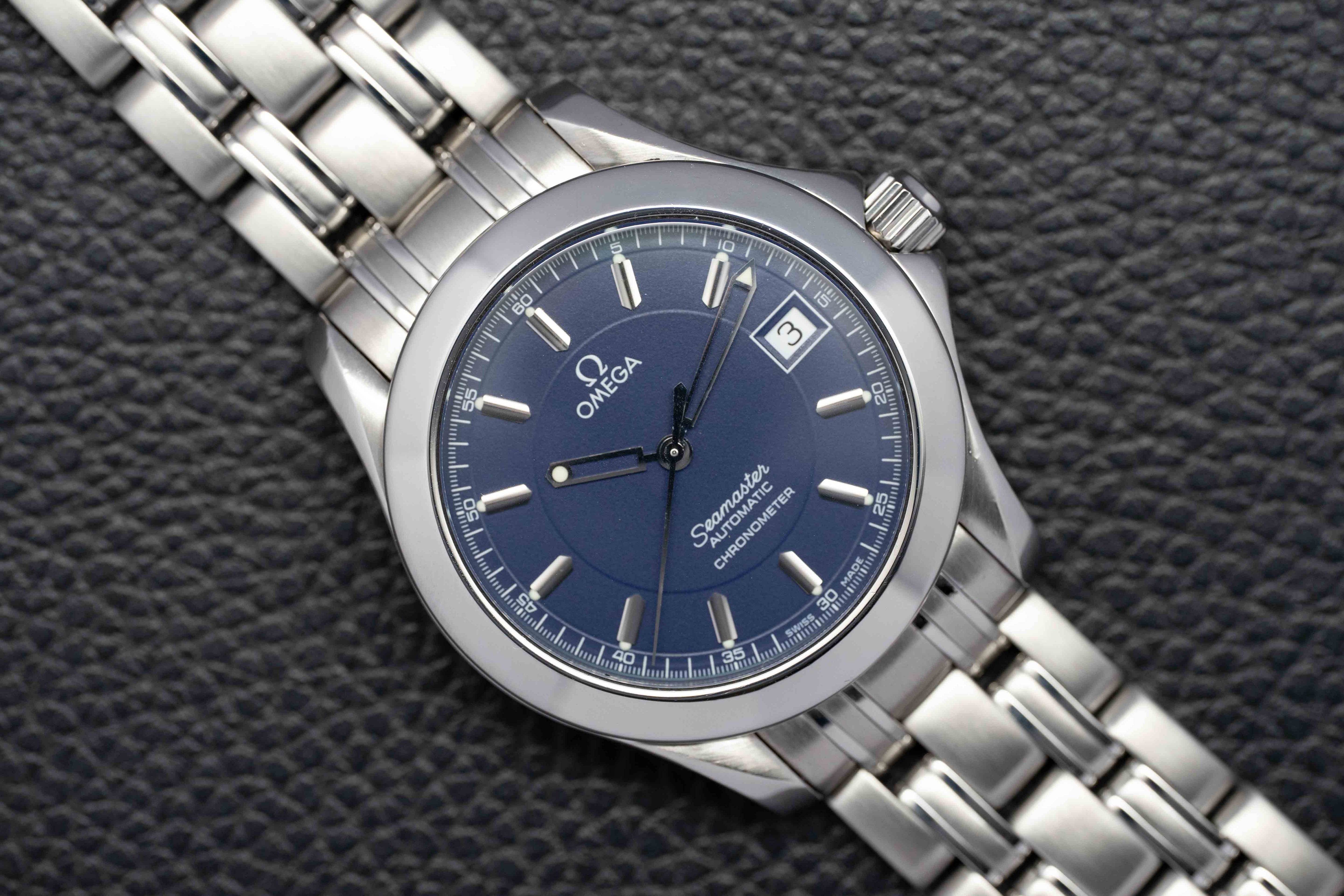 Omega Seamaster 120 2507.80 Blue Dial 2006