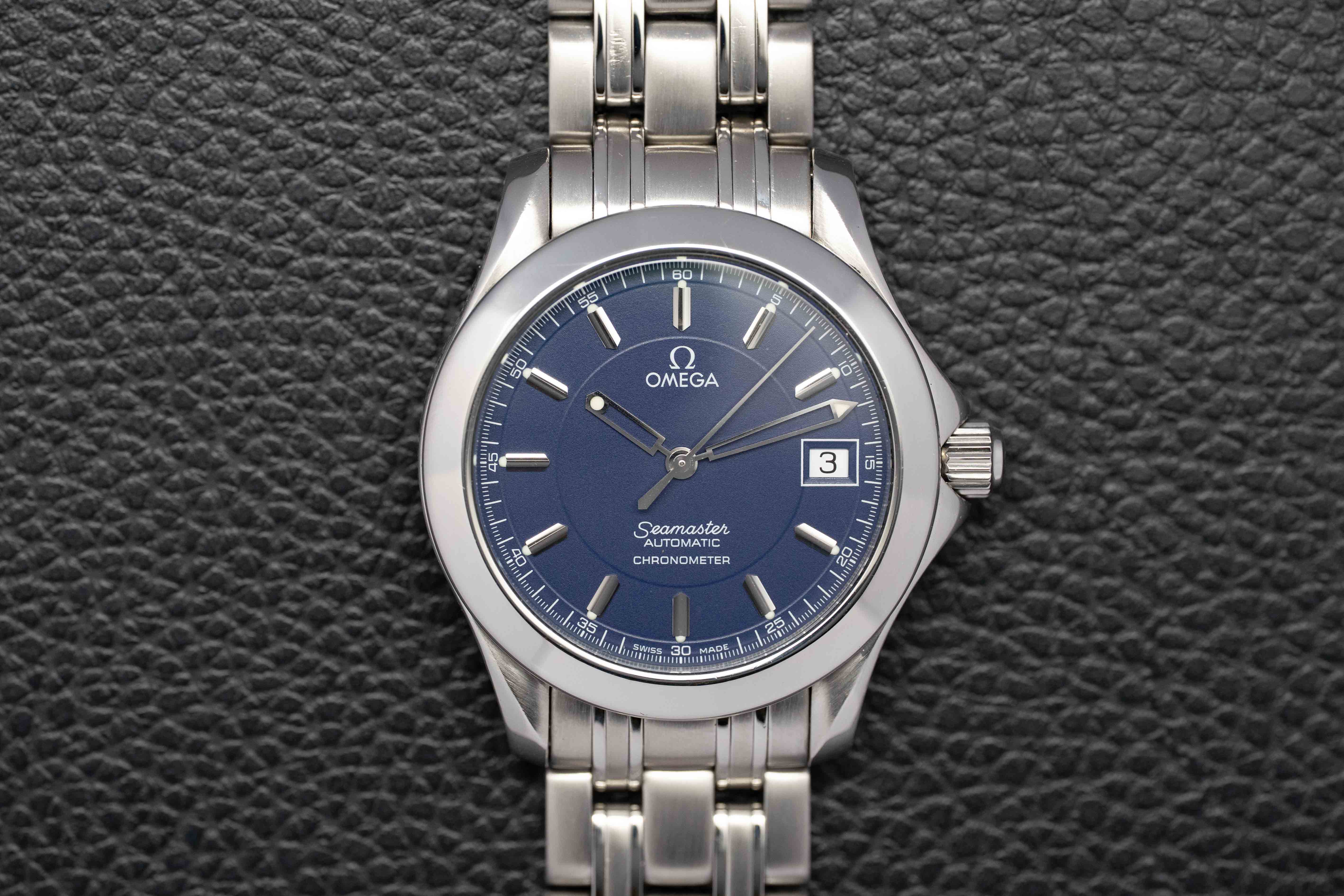 Omega Seamaster 120 2507.80 Blue Dial 2006