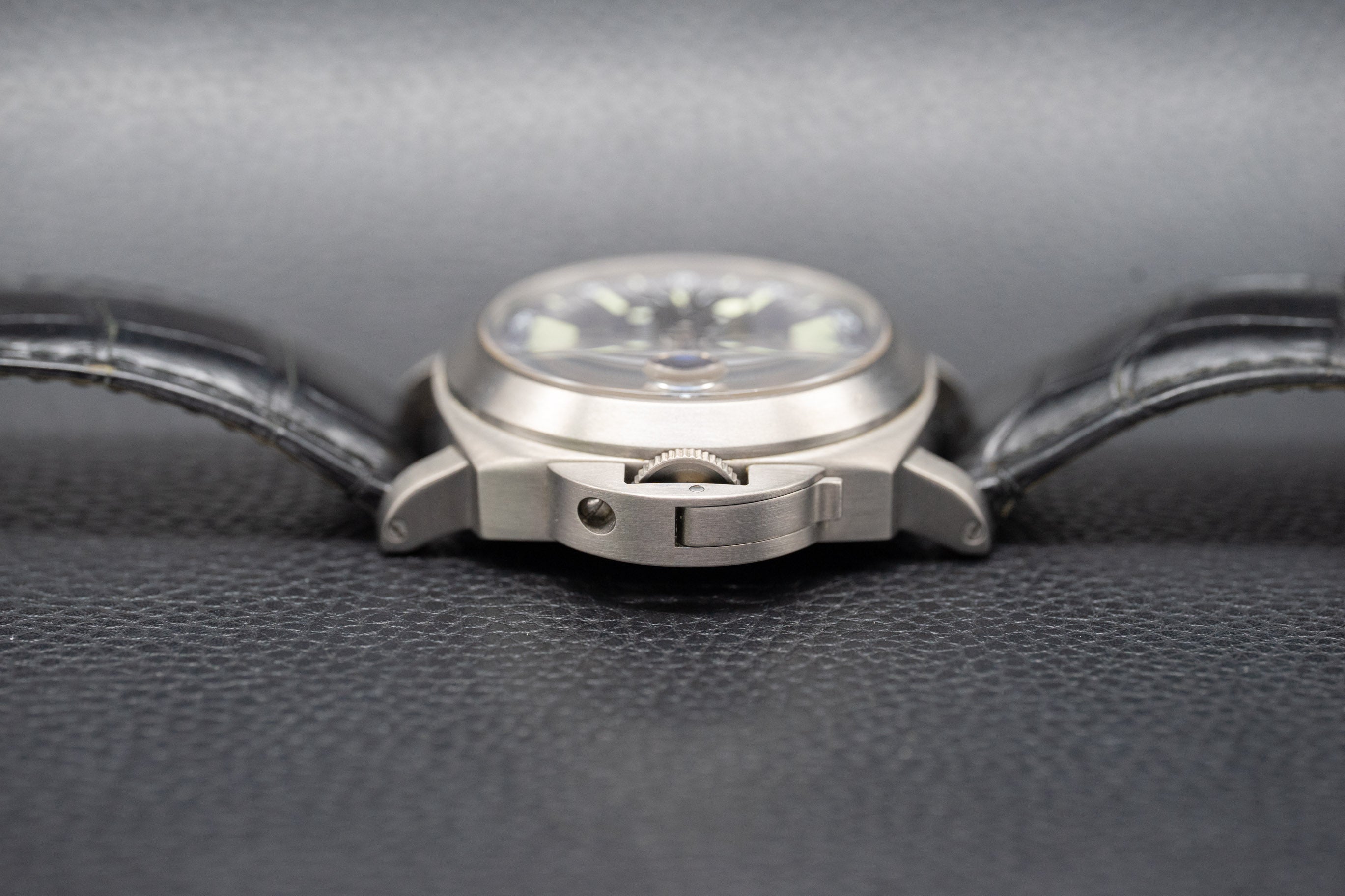 Panerai Luminor GMT PAM00089 con quadrante grigio, 2005, nella confezione originale