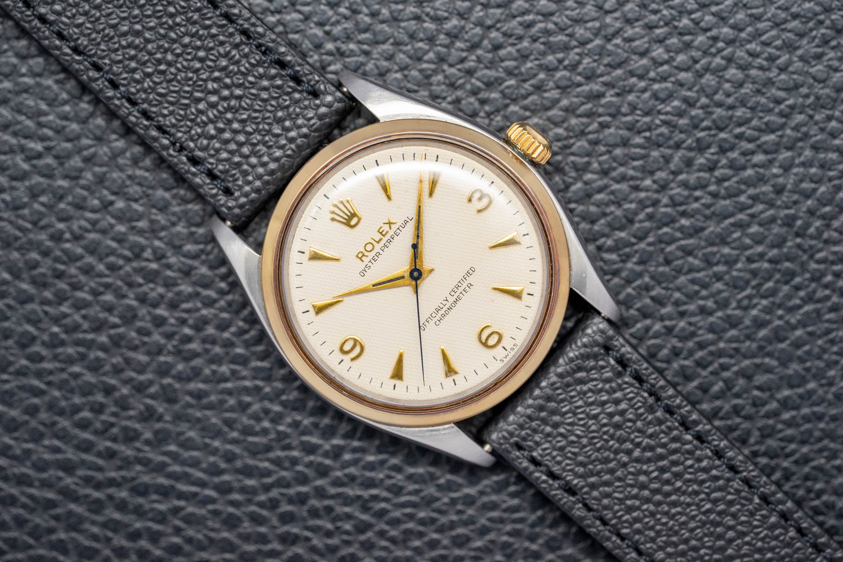 Rolex Oyster Perpetual 6564 Silver Dial 1955