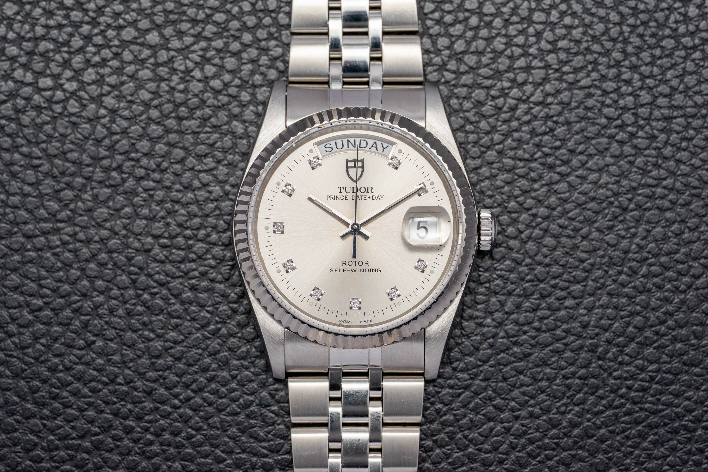 Tudor Date-Day 76214 Diamond Dial 2008