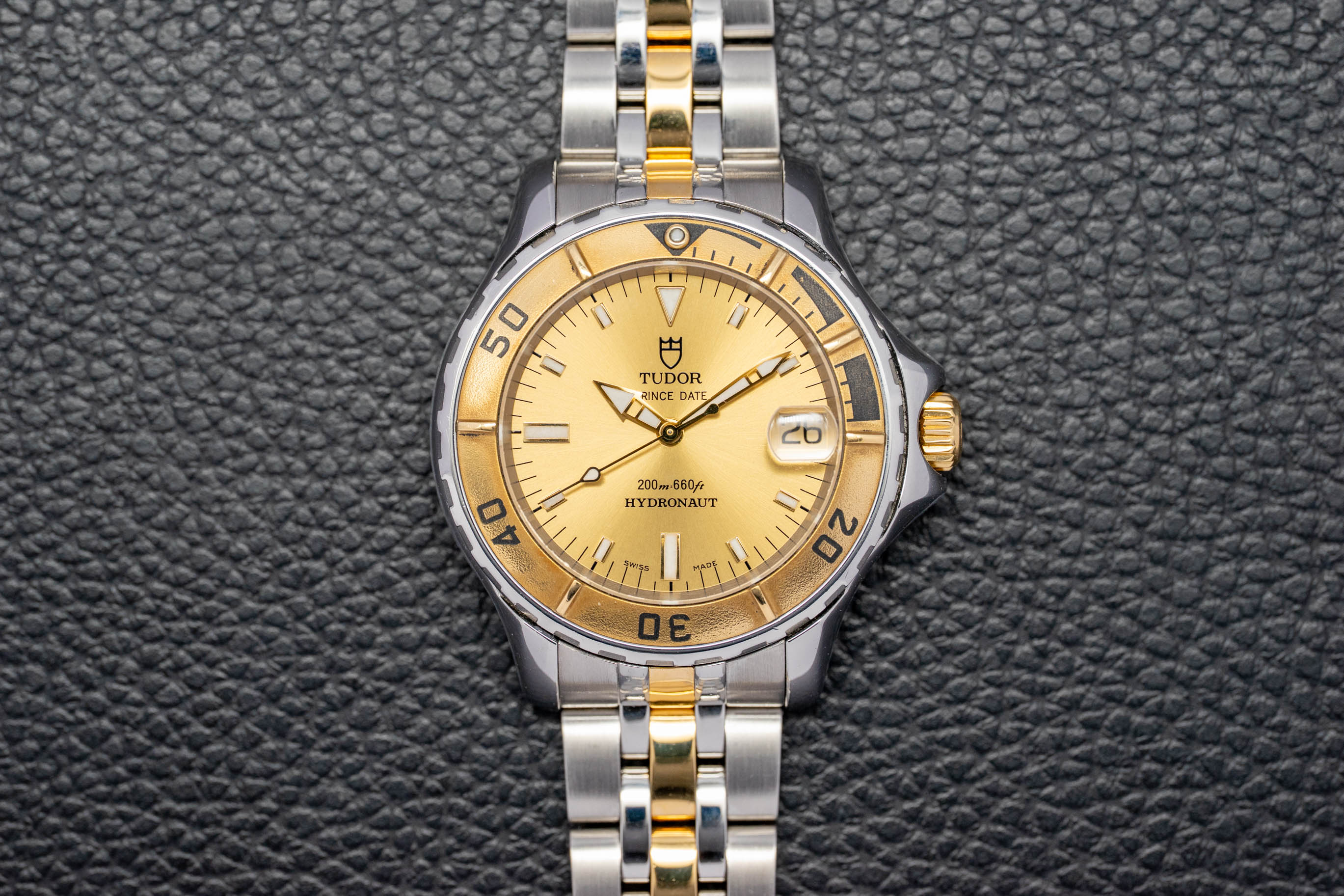 Tudor Hydronaut 85193P Black Dial 2011, With Papers