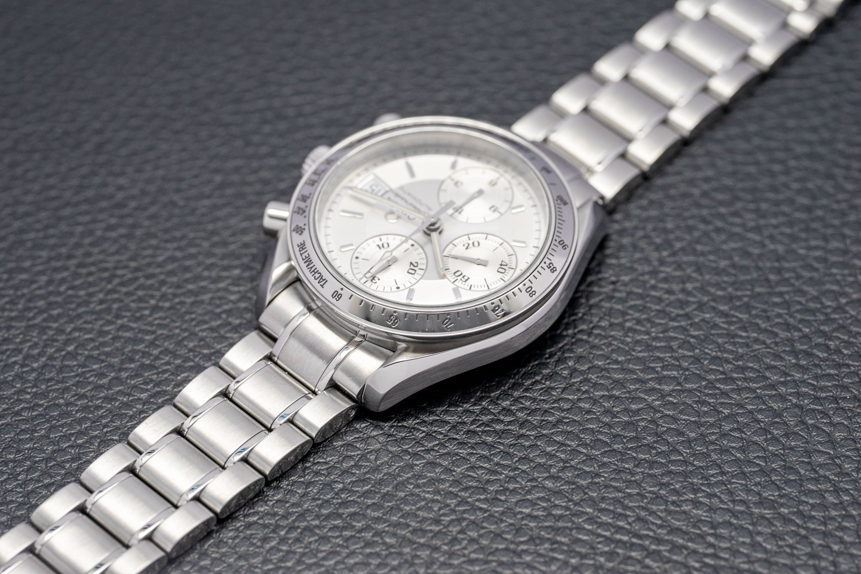 Omega Speedmaster Date 3513.30 Silver Dial 1998