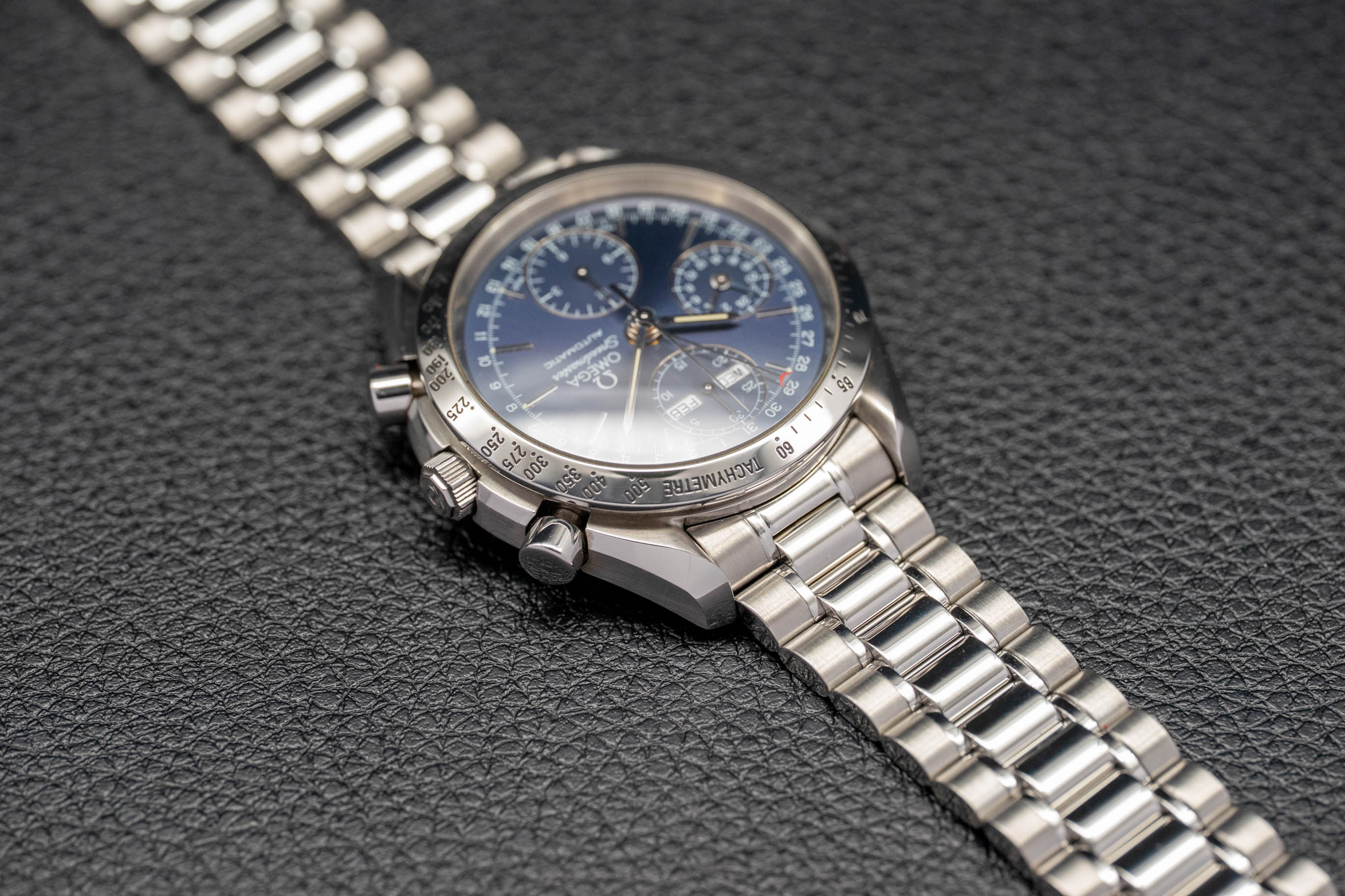 Omega Speedmaster Day Date 3521.80 Complete Set XXXX Box + Papers