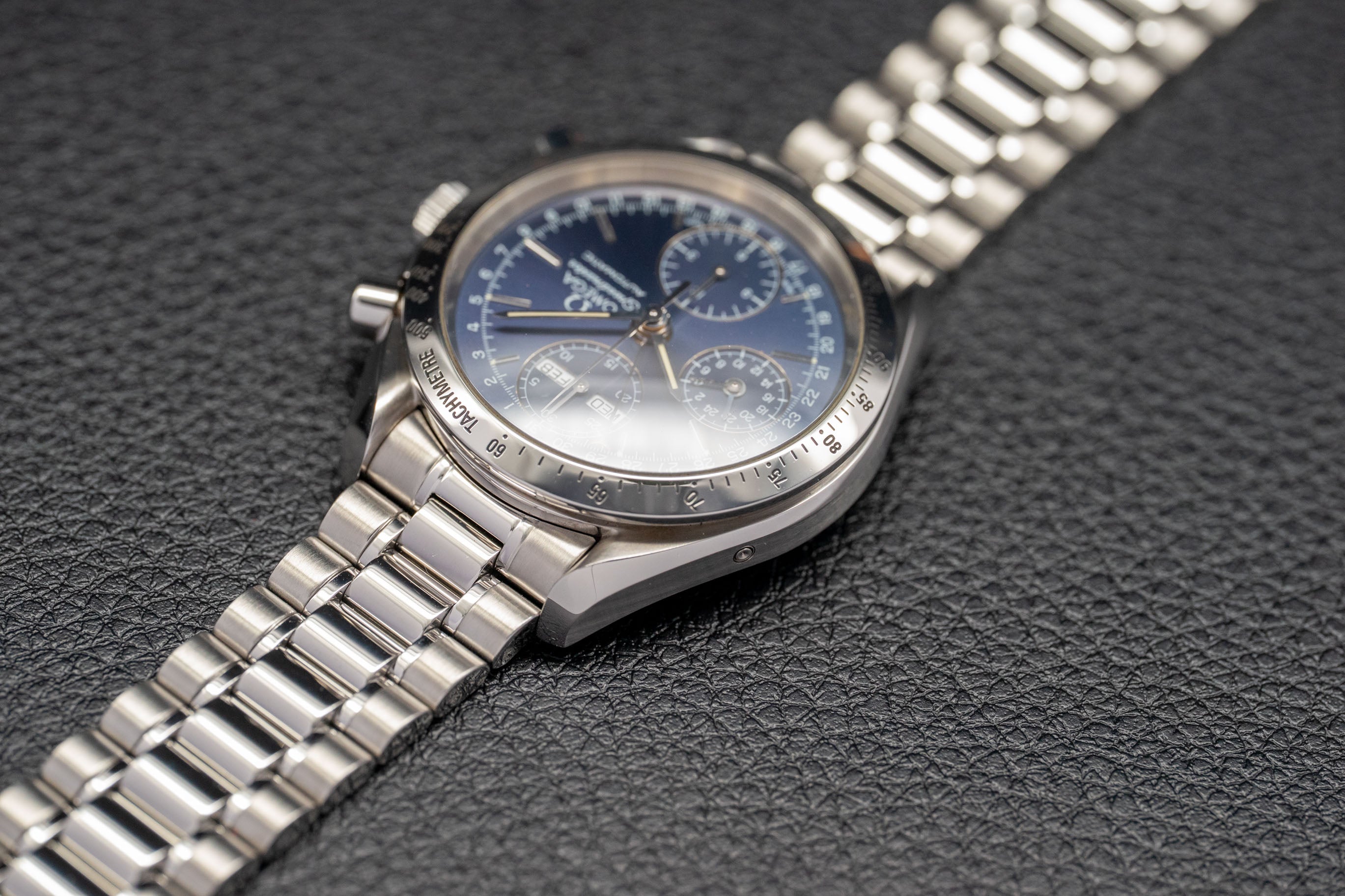 Omega Speedmaster Day Date 3521.80 Complete Set XXXX Box + Papers