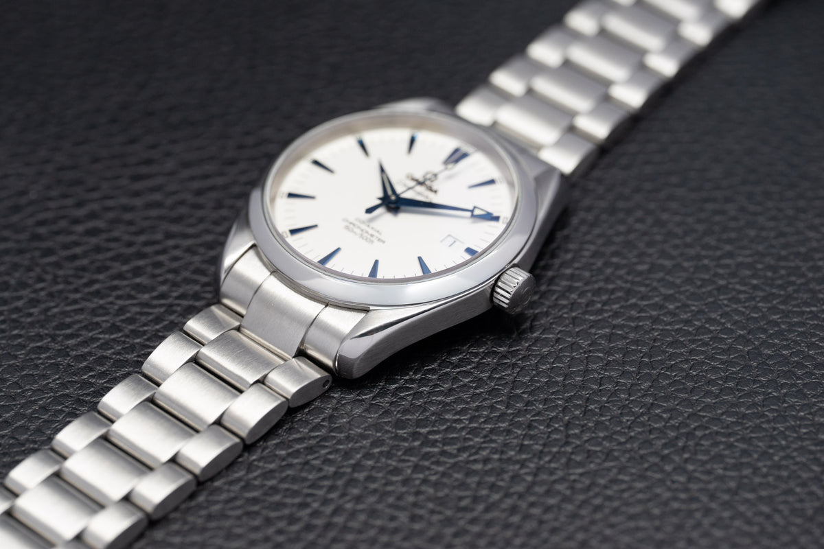 Omega Aqua Terra 2503.33 White Dial 2007