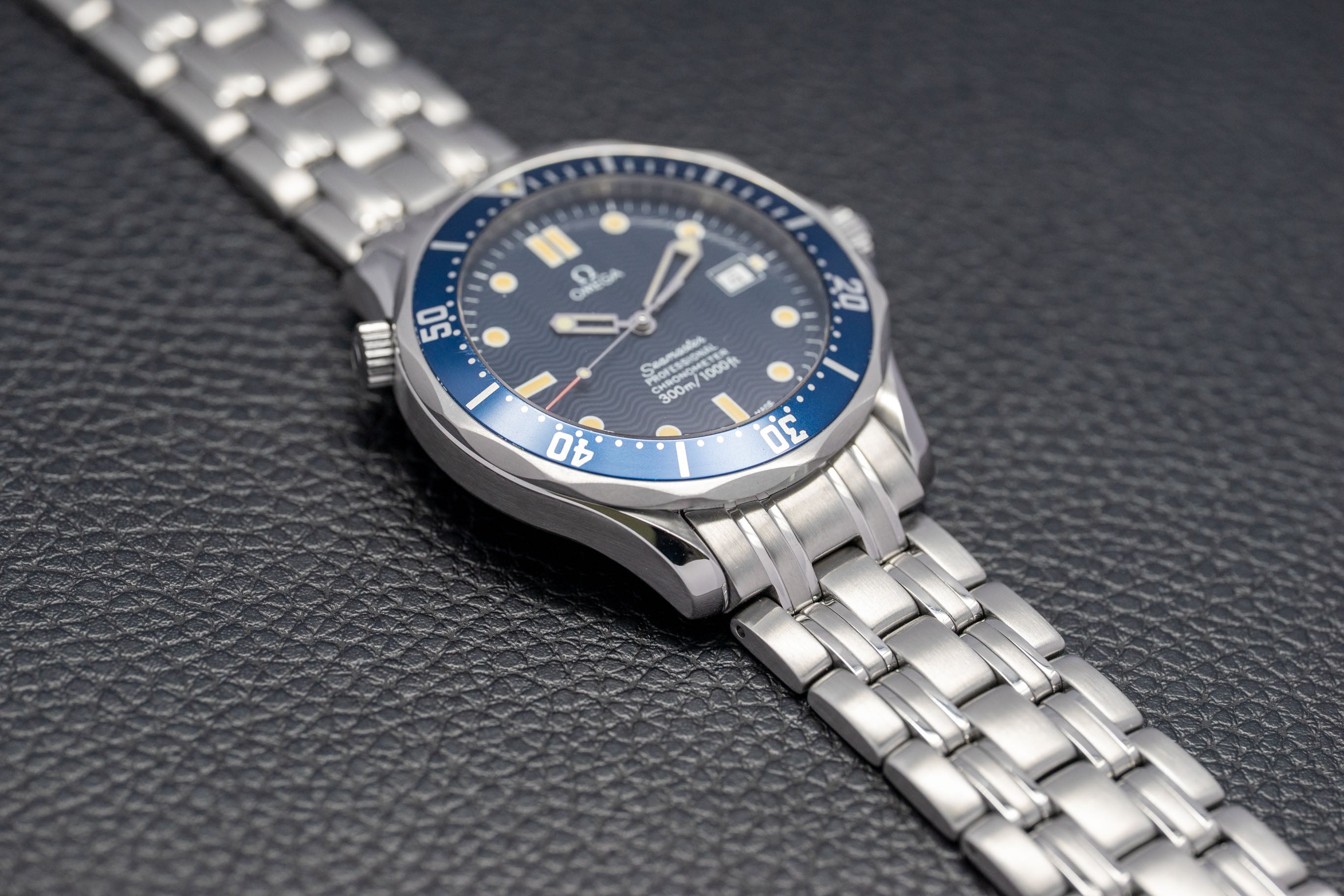 Omega Seamaster Diver 300 2531.80, esfera azul, 1996