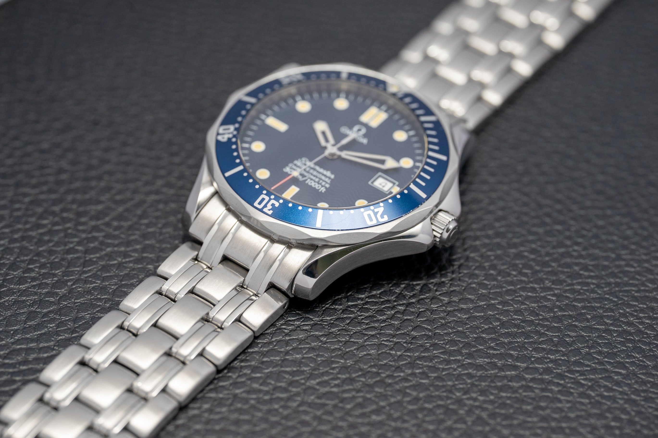 Omega Seamaster Diver 300 2531.80, esfera azul, 1996