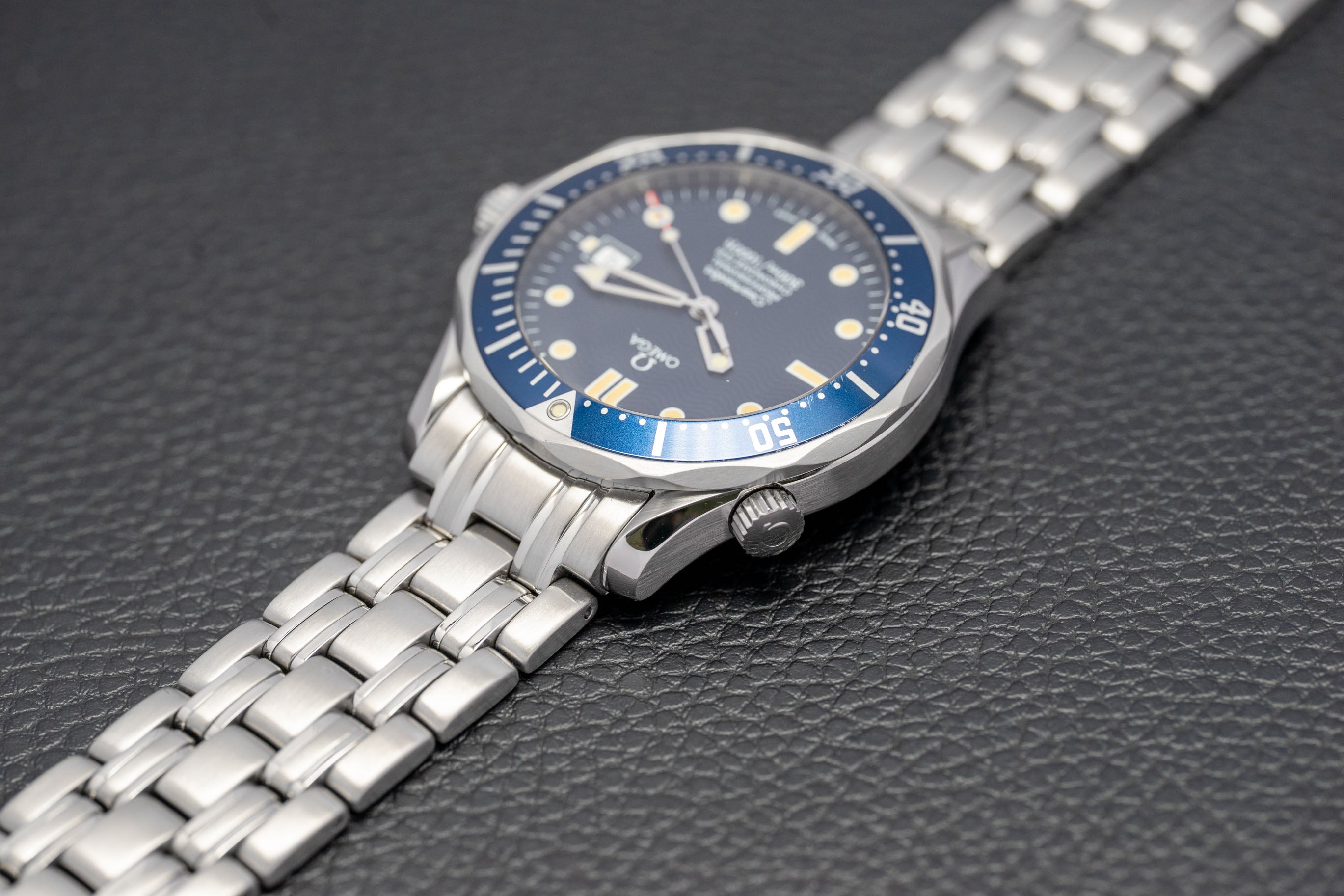 Omega Seamaster Diver 300 2531.80, esfera azul, 1996