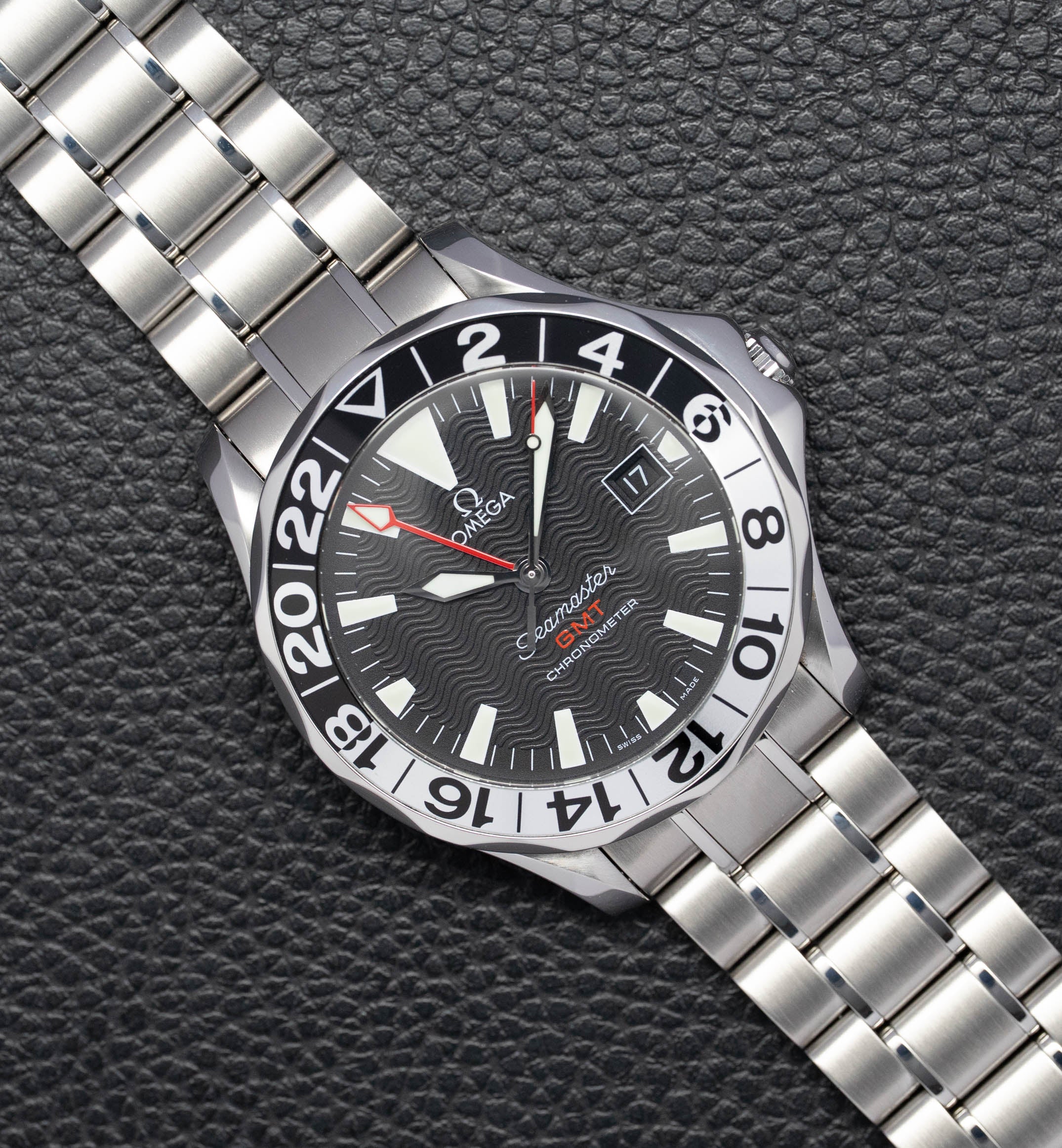 Omega Seamaster GMT 2234.50 con esfera negra, 2006