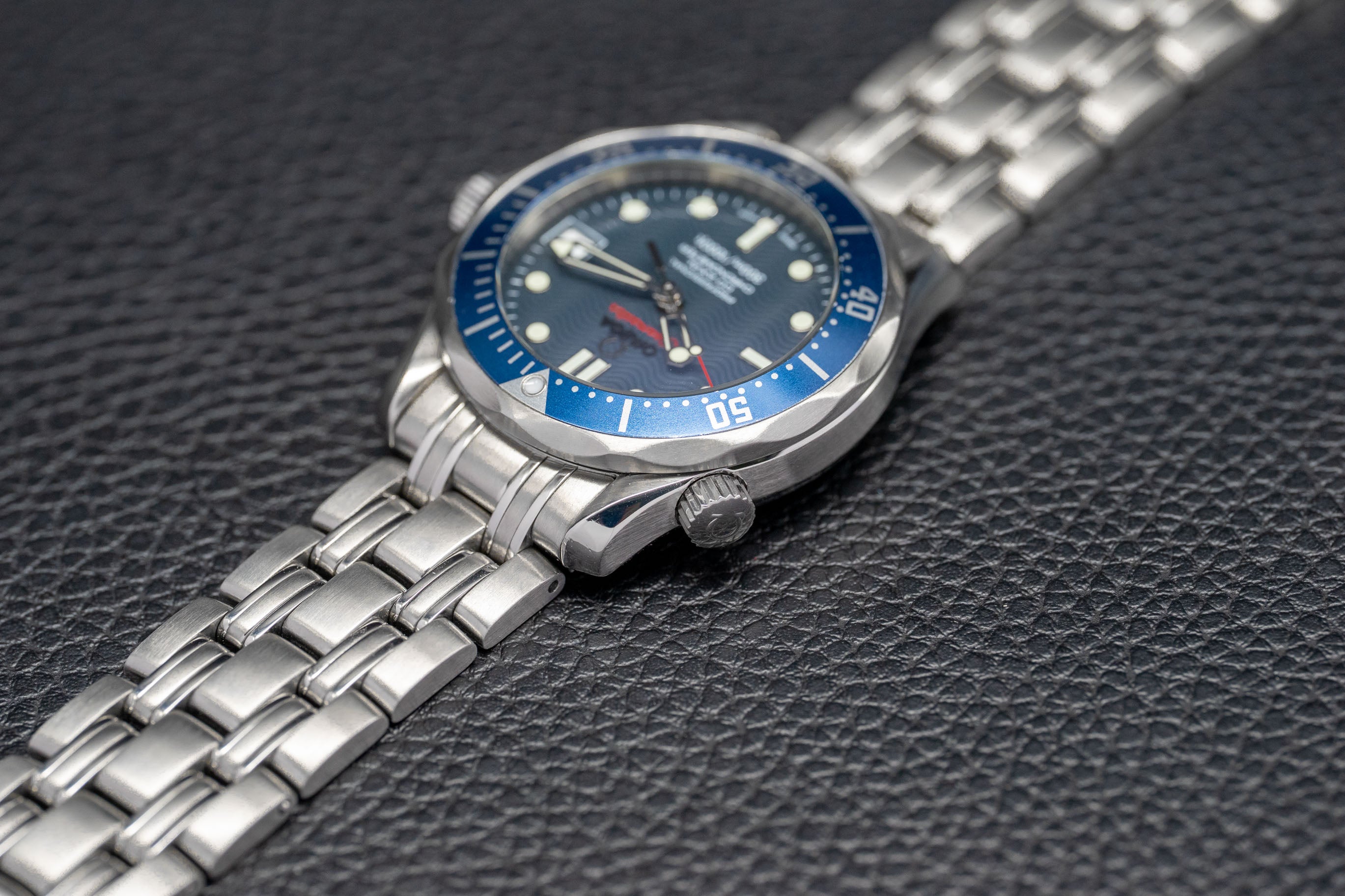 Omega Seamaster Diver 2222.80, juego completo de 2010, caja y documentación