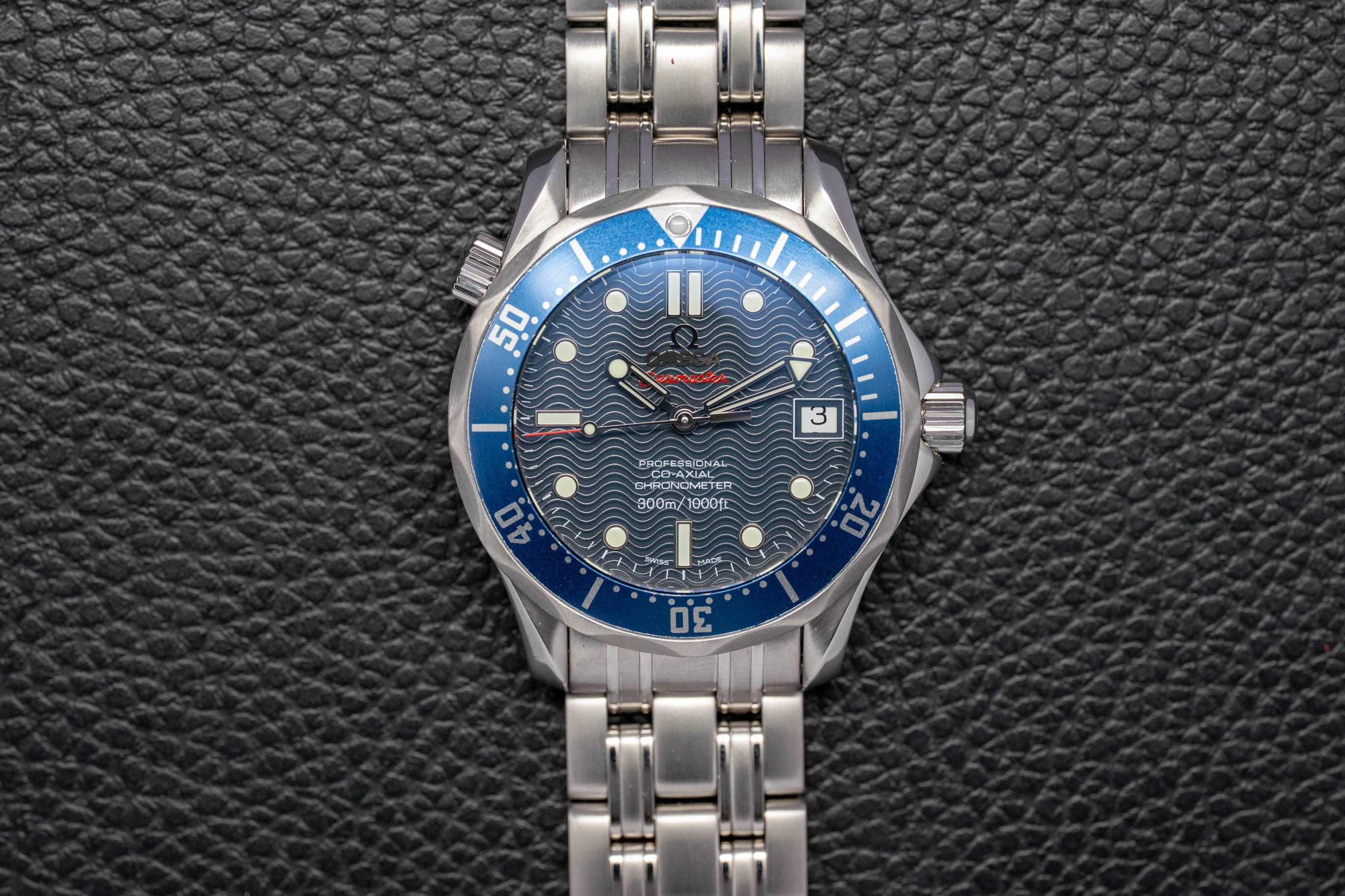 Omega Seamaster Diver 2222.80, juego completo de 2010, caja y documentación
