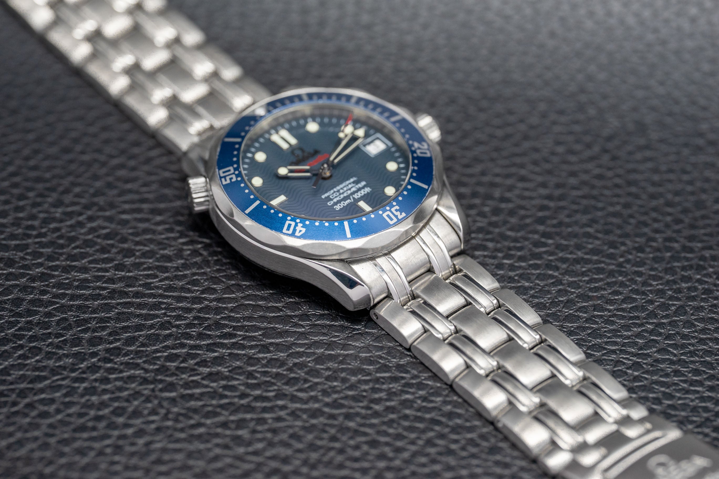 Omega Seamaster Diver 2222.80, juego completo de 2010, caja y documentación