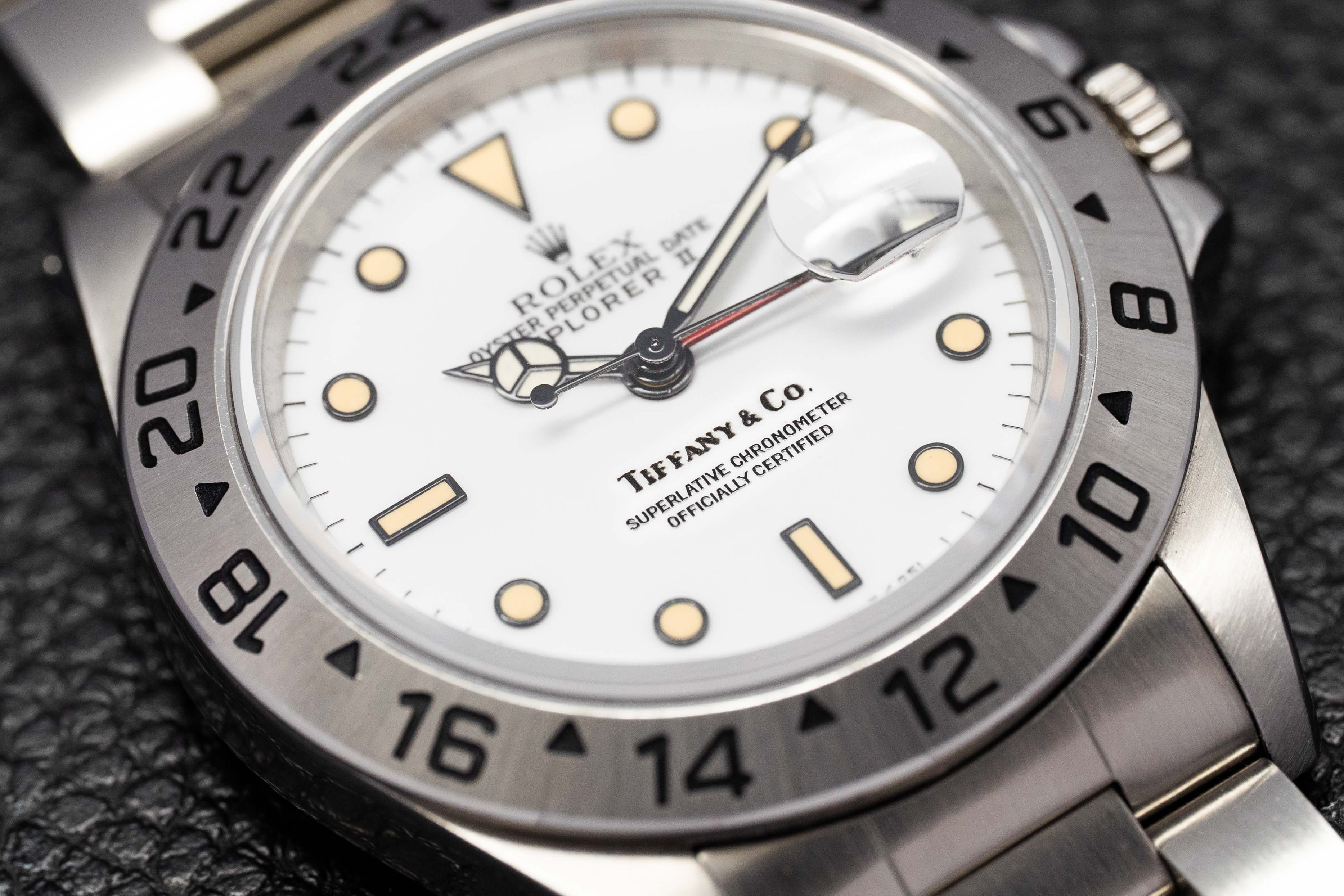 Rolex Explorer 2 Polar 16570, Signed by Tiffany & Co., 1991