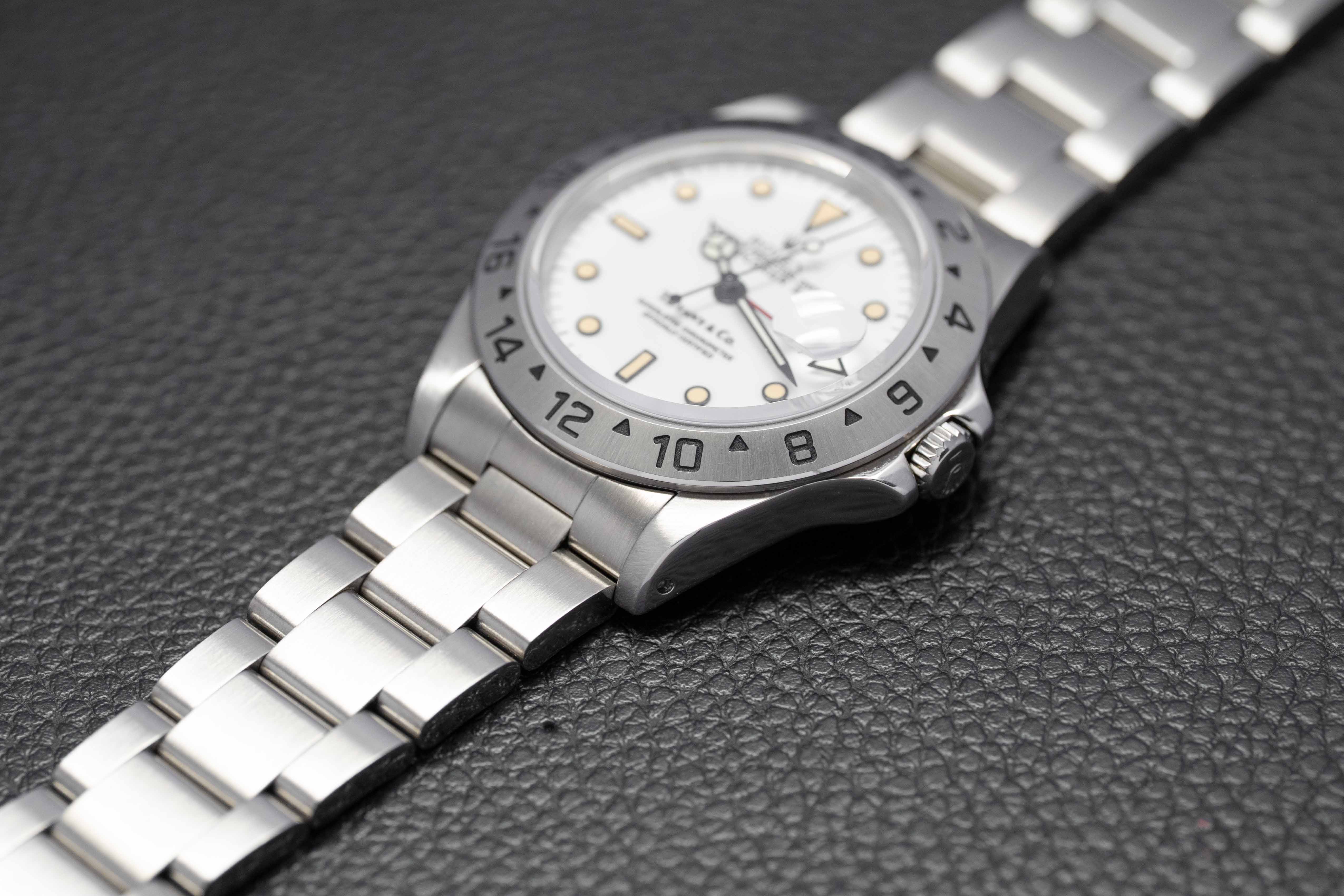 Rolex Explorer 2 Polar 16570, Signed by Tiffany & Co., 1991