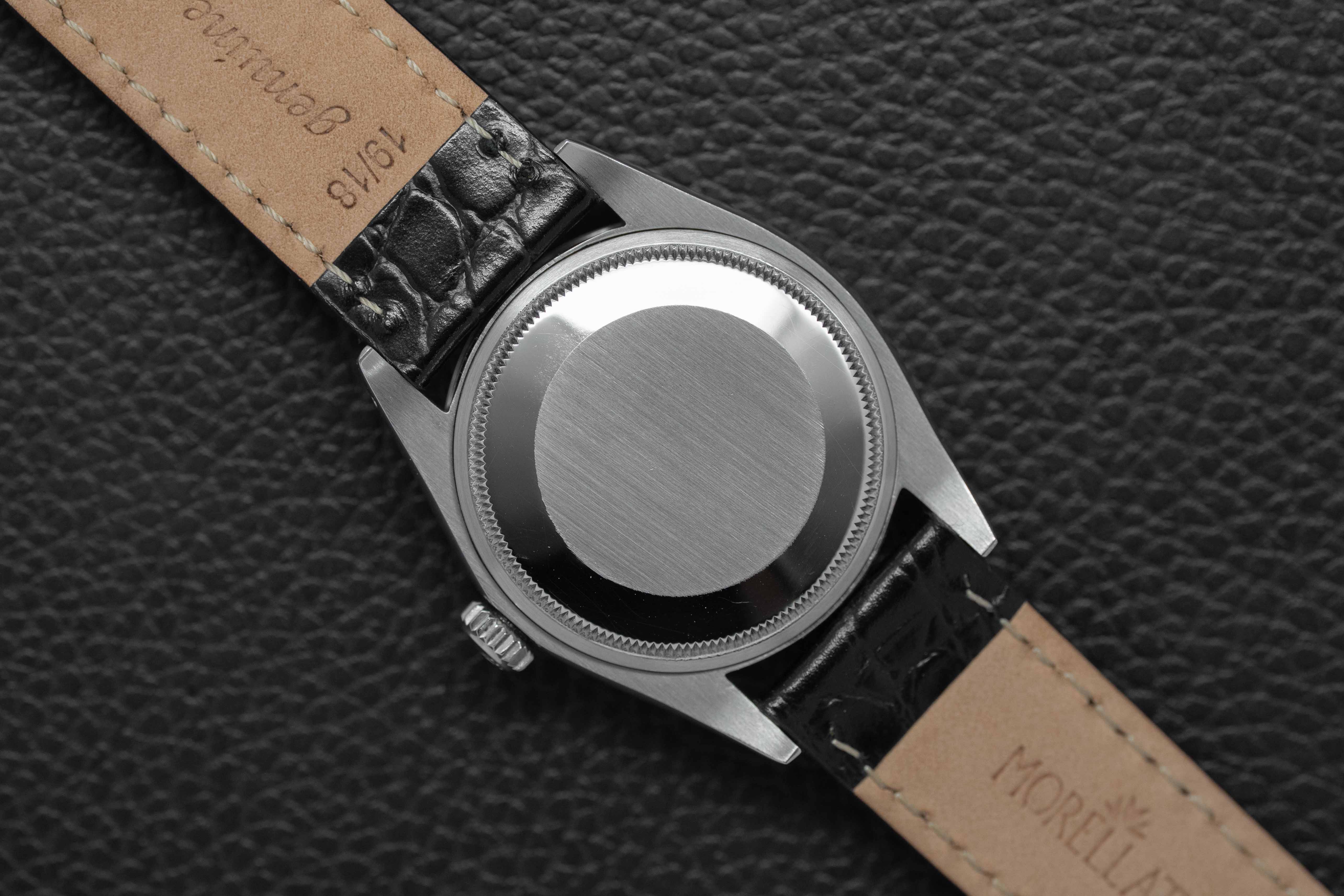 Rolex Date 1500 con quadrante argentato, 1978