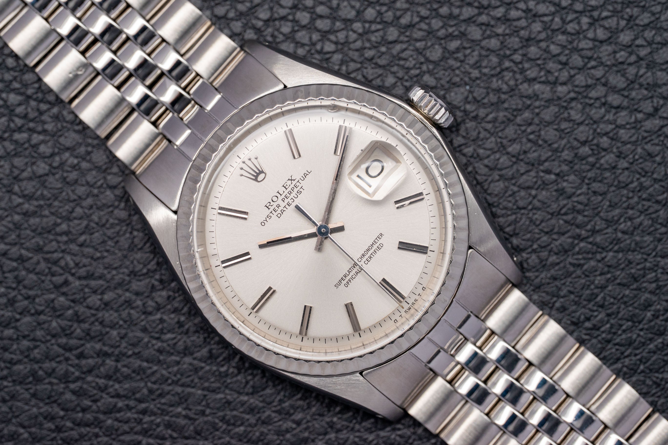 Rolex Datejust 1601 with Silver Dial, 1972