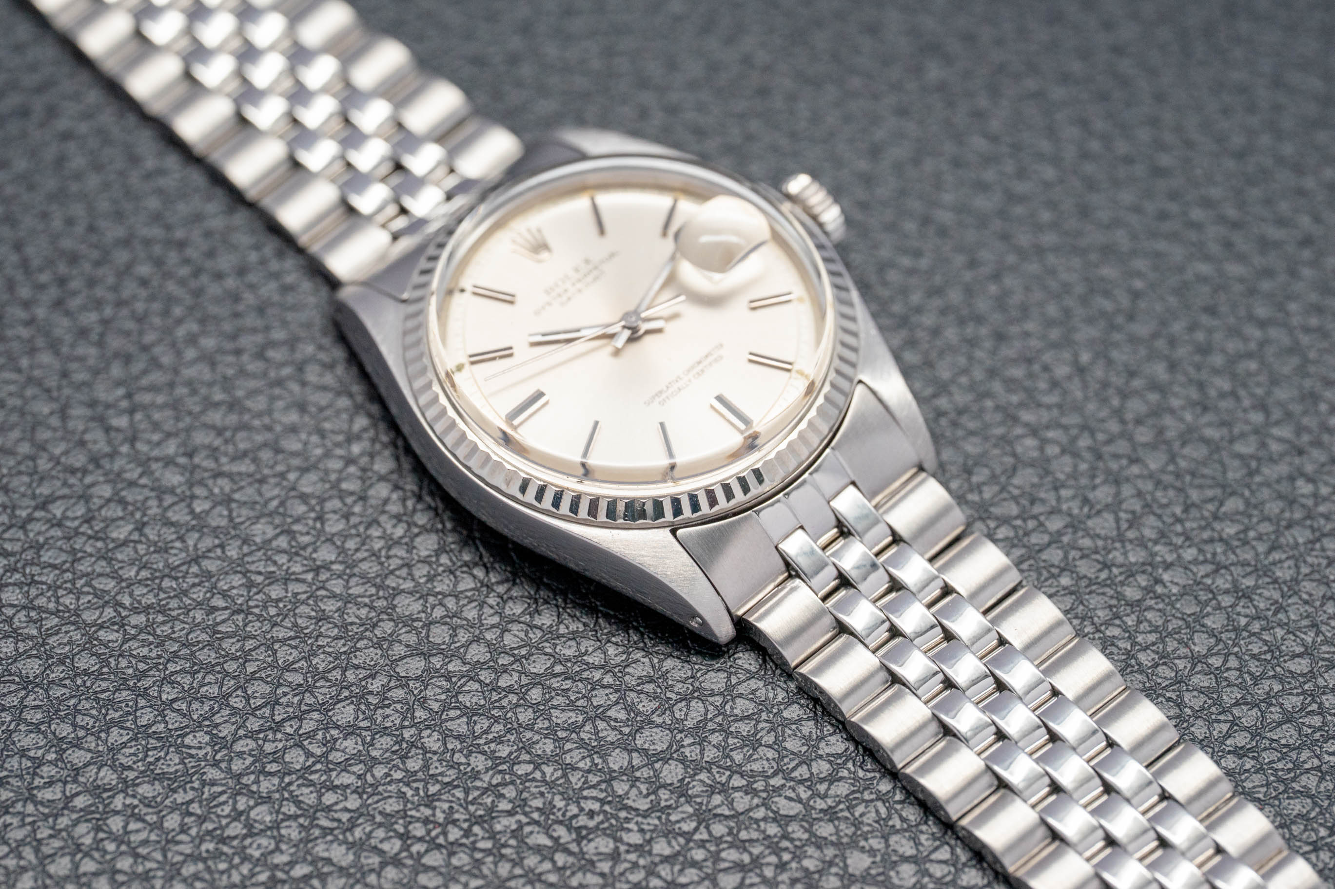 Rolex Datejust 1601 Silver Dial 1970