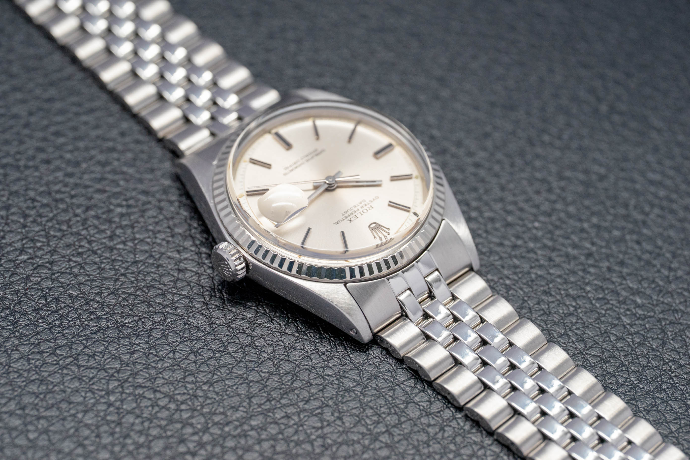 Rolex Datejust 1601 Silver Dial 1970