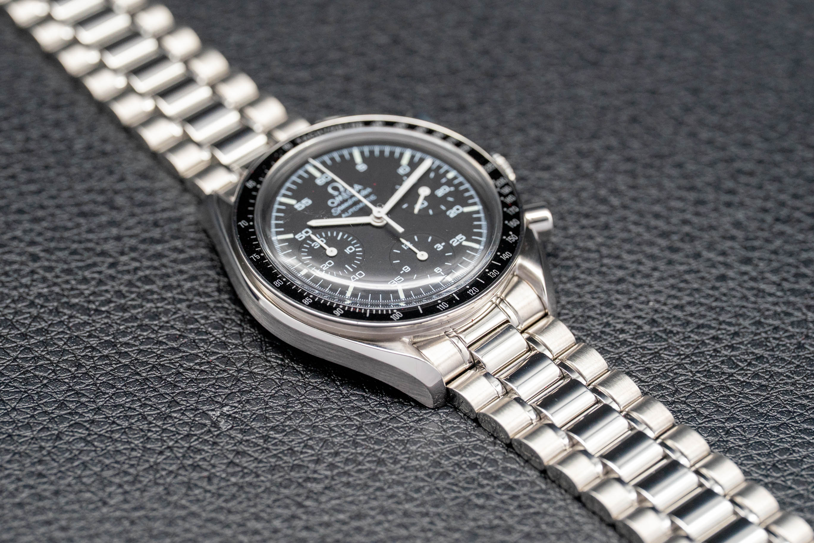 Omega Speedmaster Reduced 3510.50 Complete Set 2001 Box + Papers