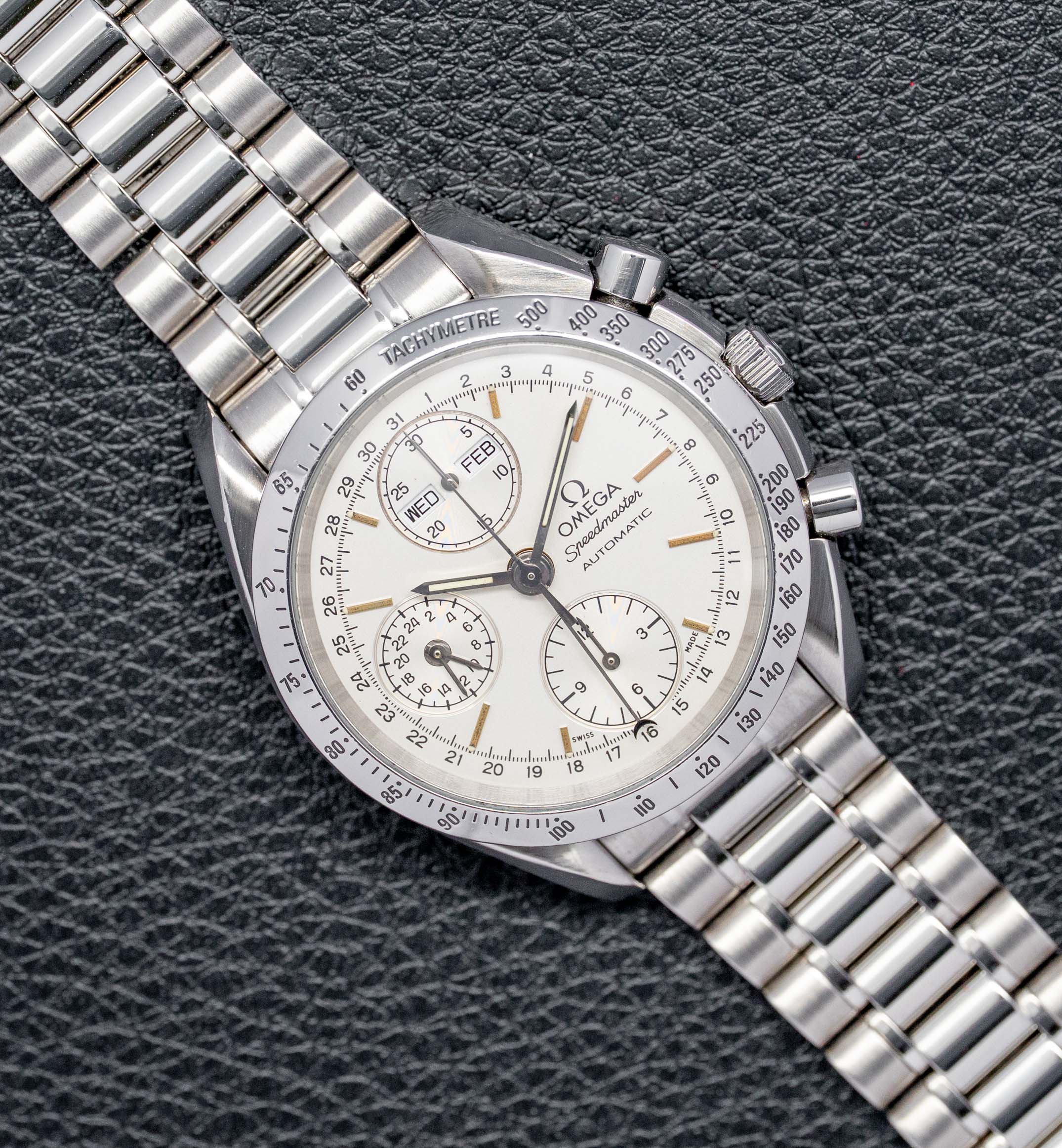 Omega Speedmaster Day Date 3521.30 Complete Set 1996 Box + Papers