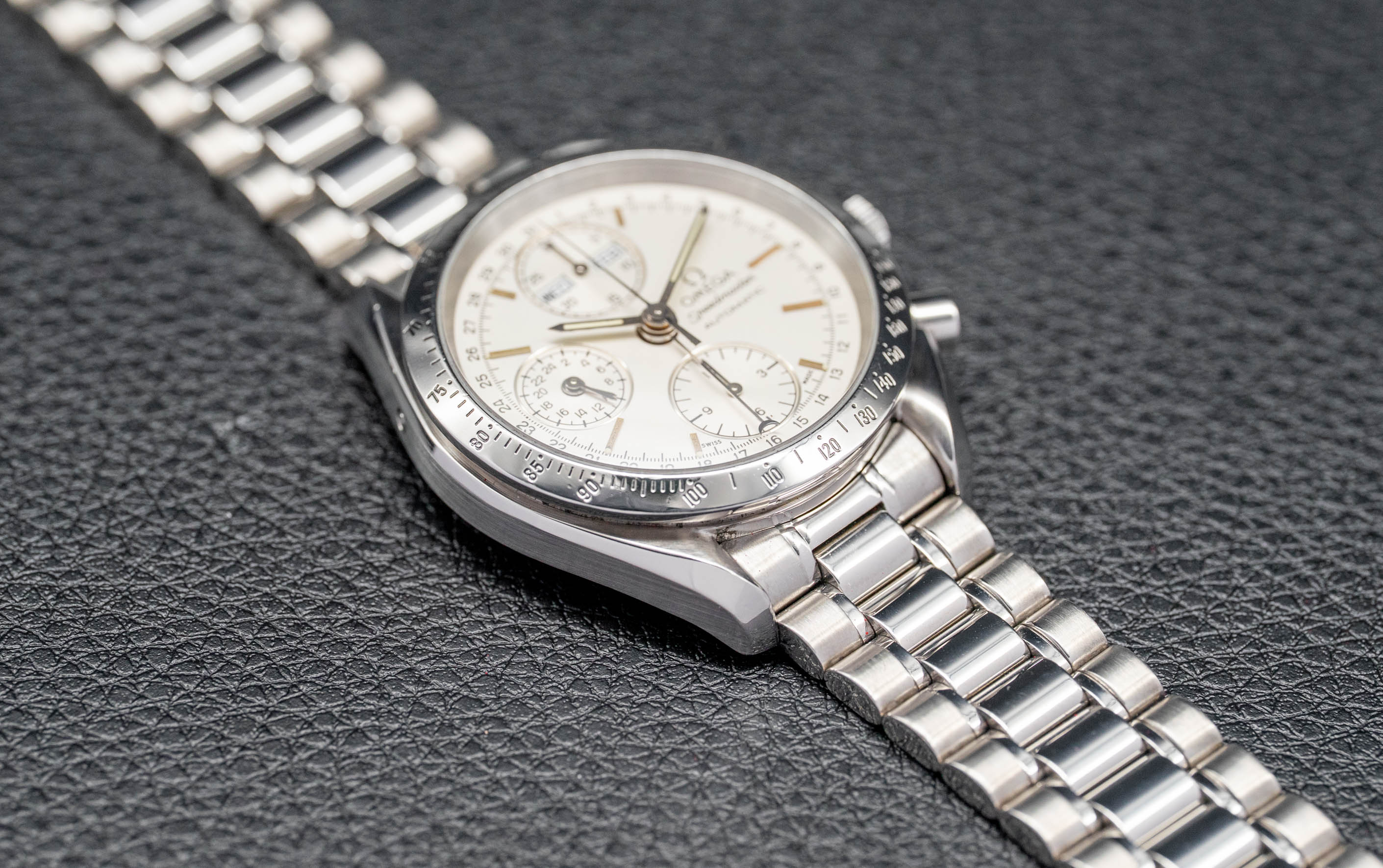 Omega Speedmaster Day Date 3521.30 Complete Set 1996 Box + Papers
