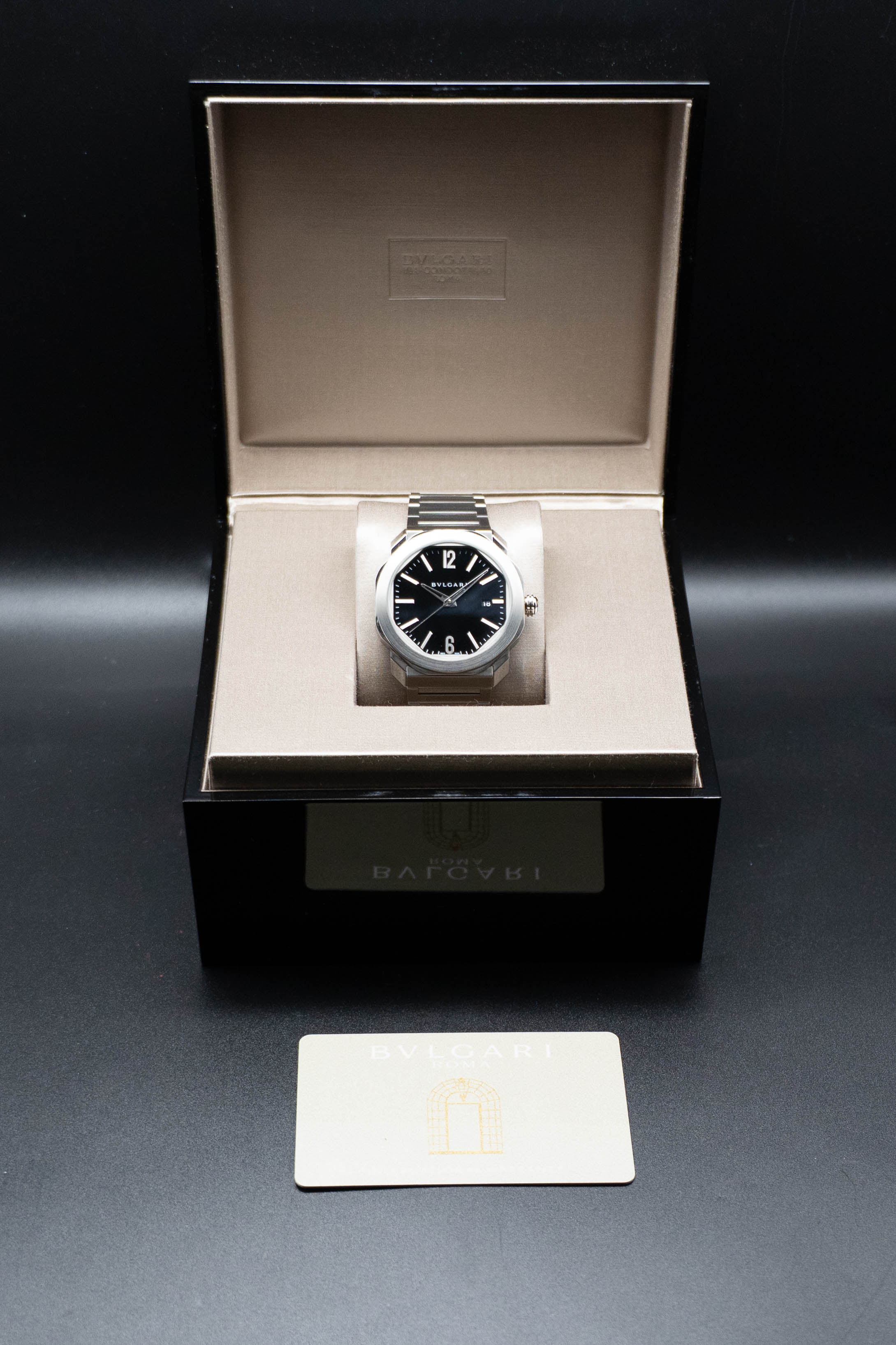 Bulgari Octo OC41S/102704 Complete Set 2019 Box + Papers
