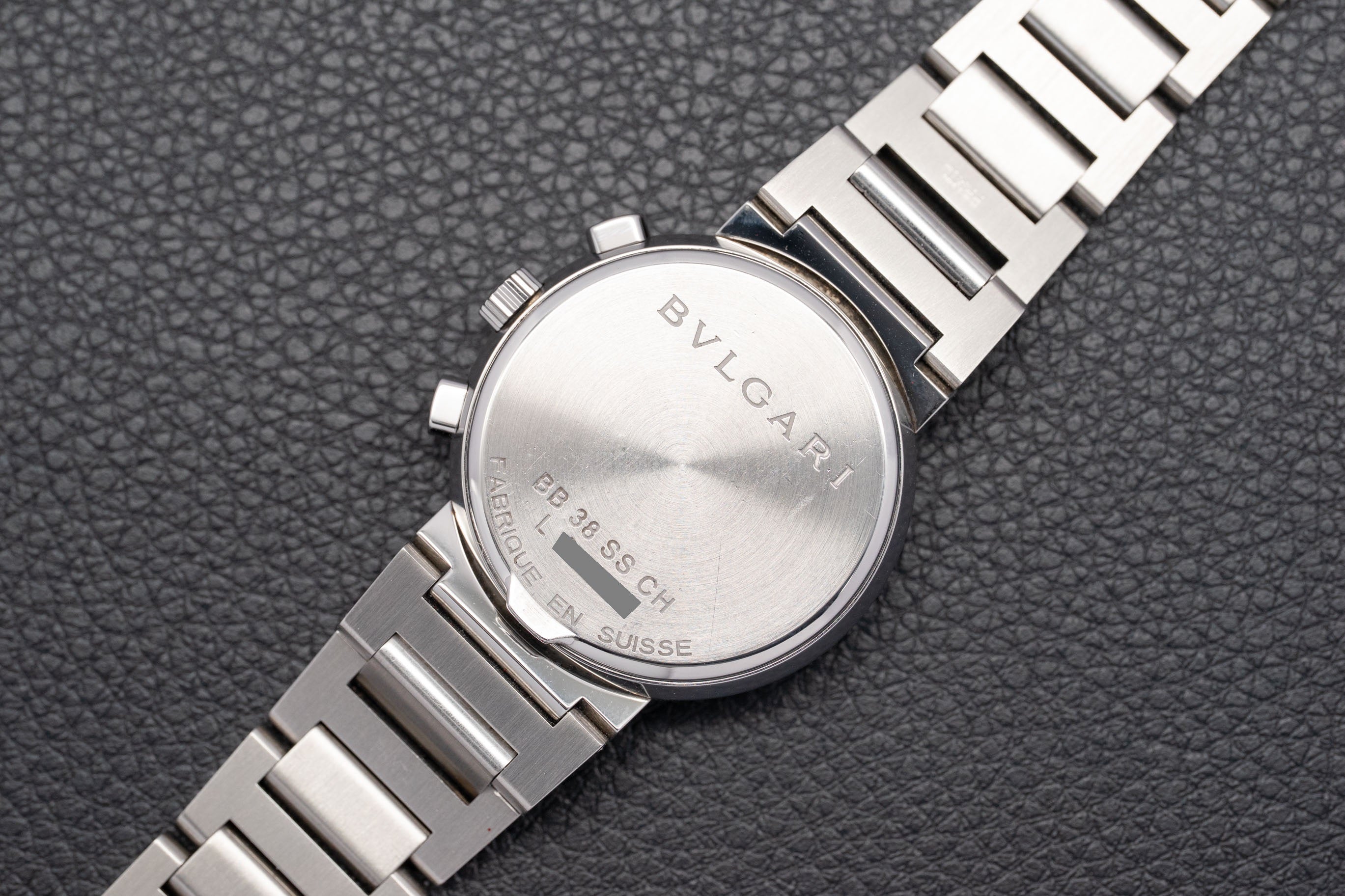 Bulgari Diagono BB38SSCH Complete Set 2021 Box + Papers