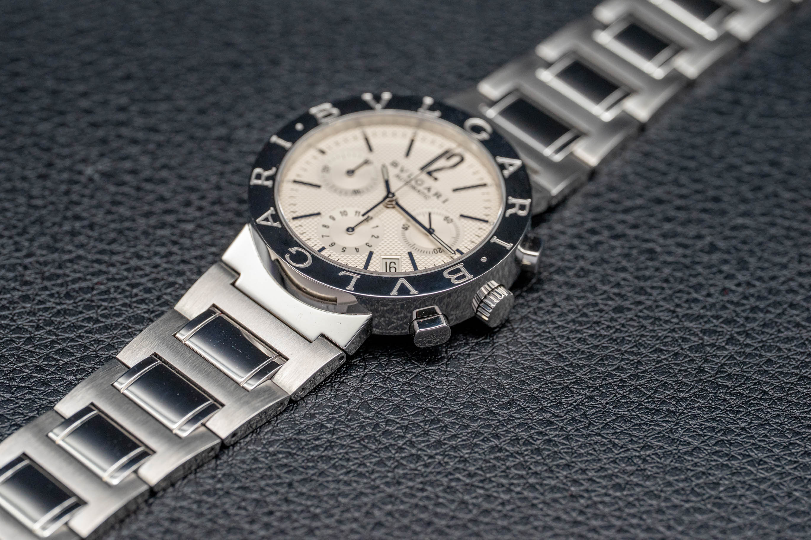 Bulgari Diagono BB38SSCH Complete Set 2021 Box + Papers