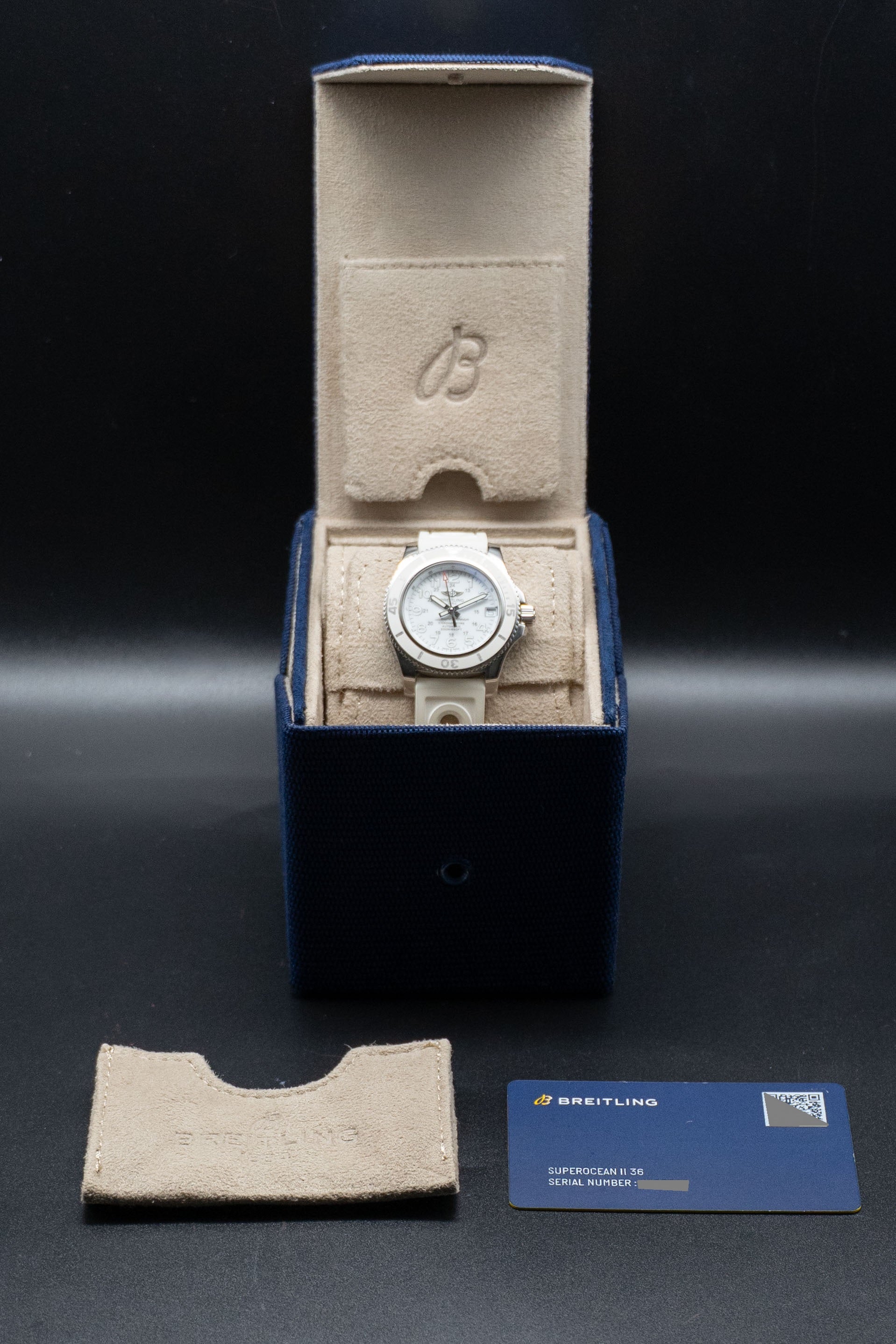 Breitling Superocean II 36 A17312 FULLSET 2020 Box + PAPERS
