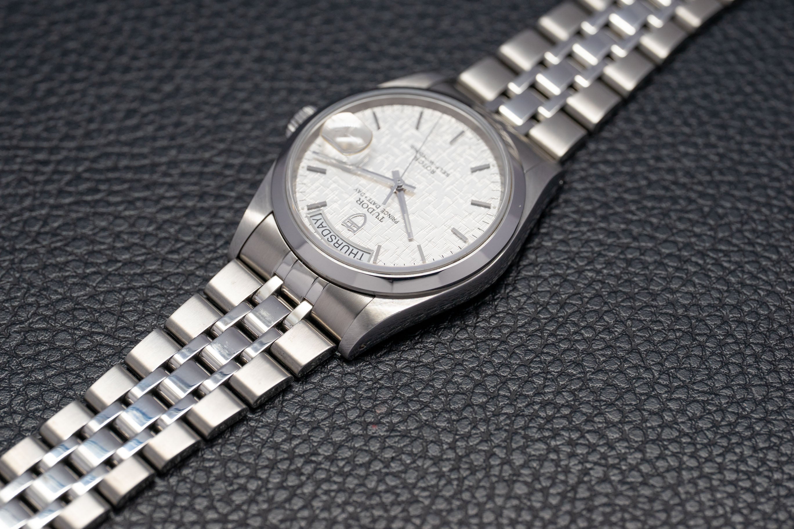 Tudor Day Date 76200 Silver Dial 2011, With Papers