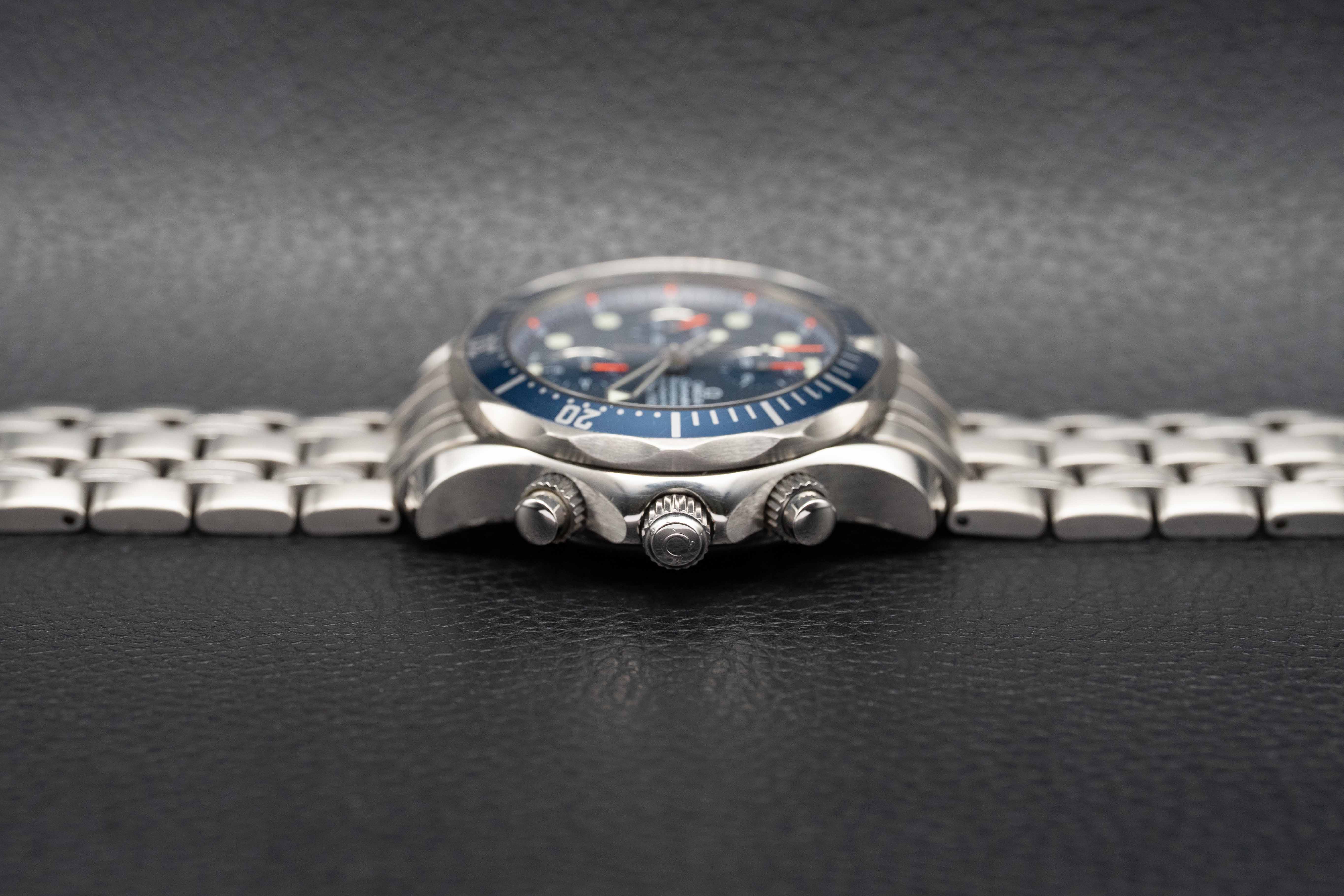 Omega Seamaster Diver 300M 2599.80 Complete Set 2008 Box + Papers