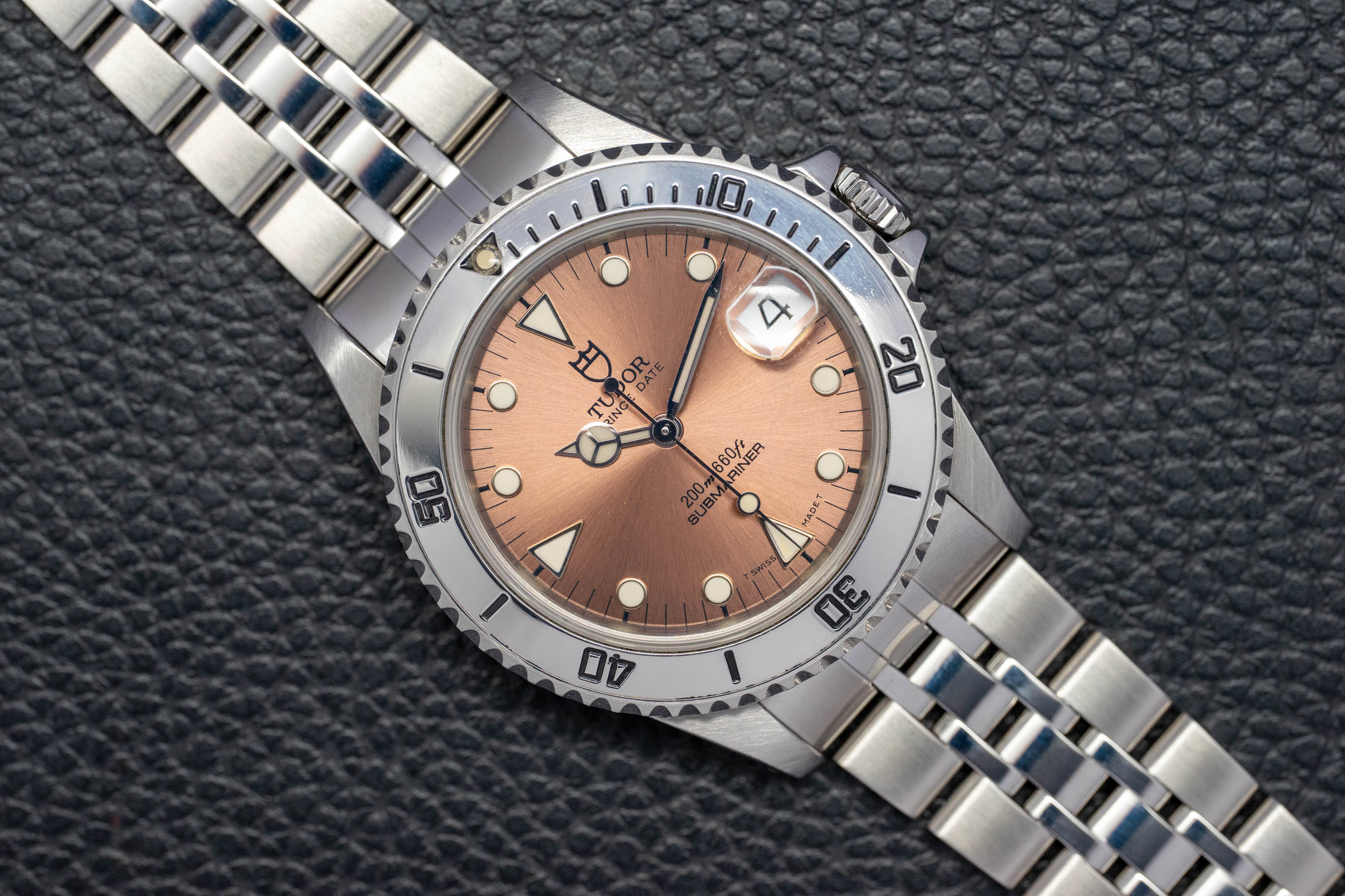 Tudor Submariner 75190 Salmon Dial 1998, With Papers