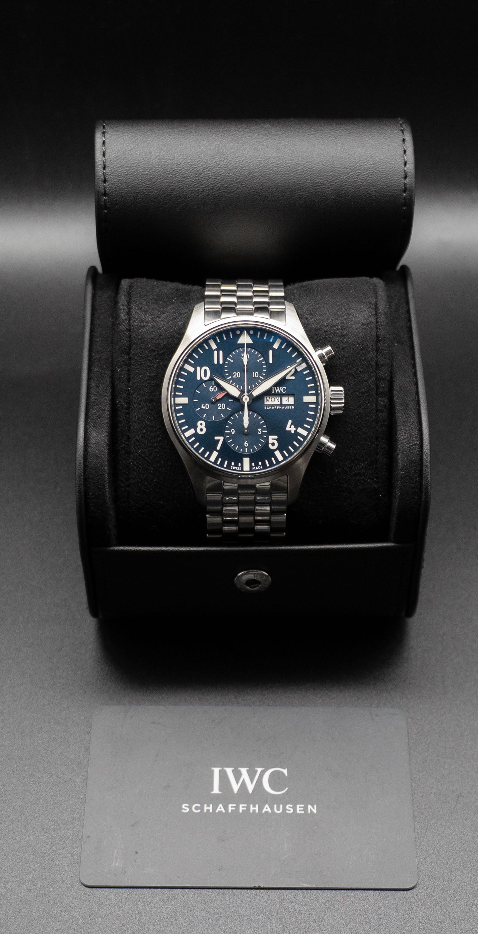 IWC Pilot's Watch Chronograph IW377717 Complete Set 2020 Box + Papers