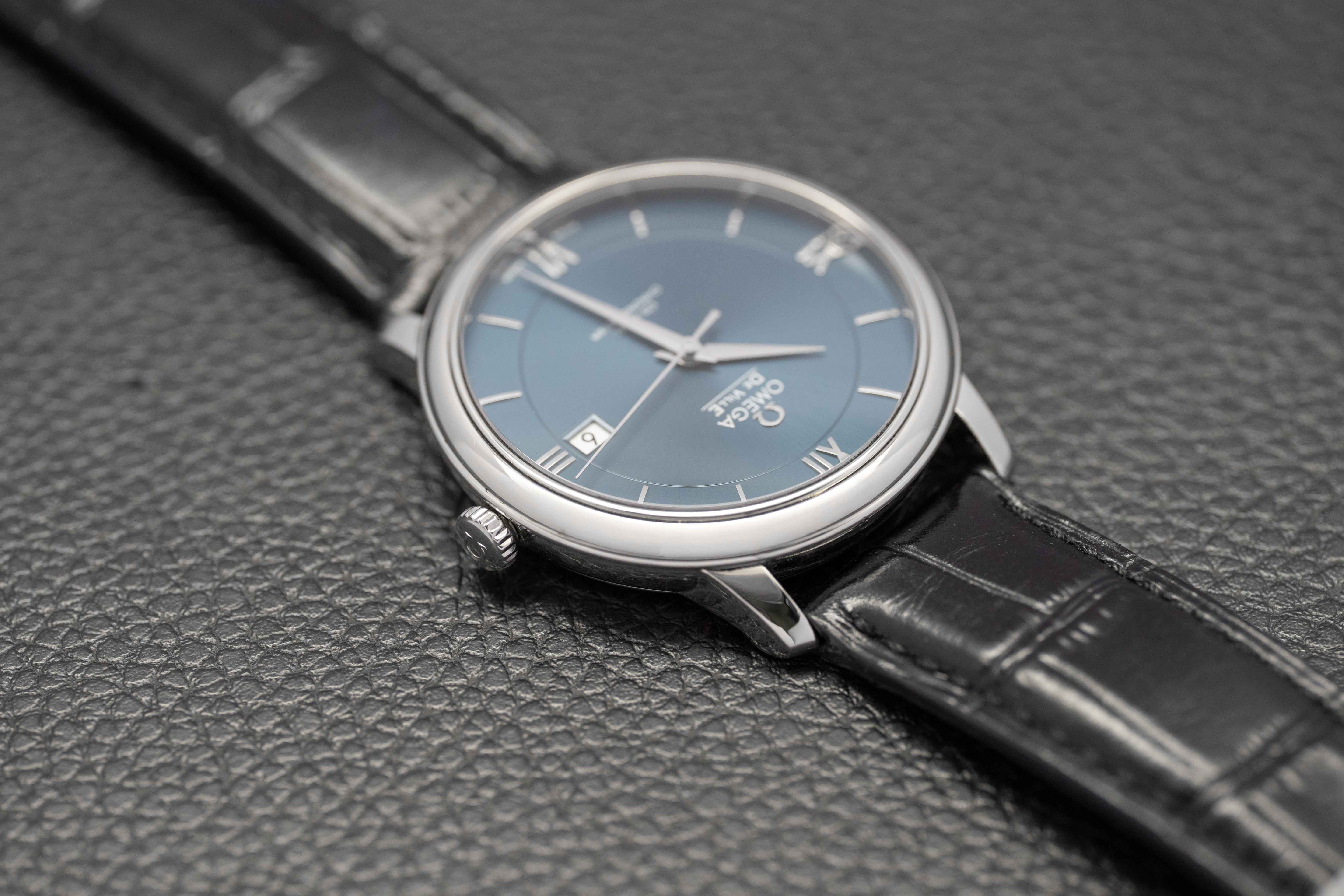 Omega De Ville 424.13.40.20.03.001 Blue Dial 2016